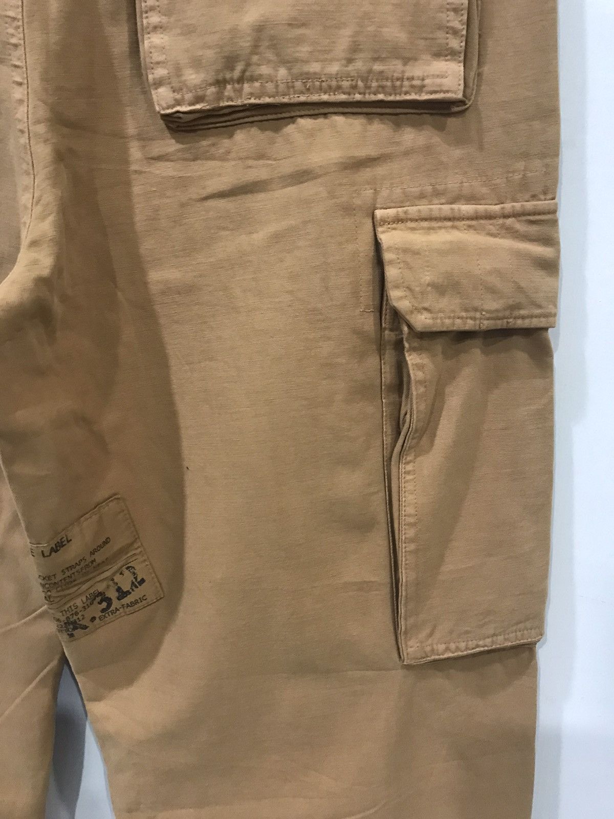 Japanese Brand RTPC Japan Rare Fashion Designer Ankle Zipper Cargo Pant Size US 31 - 11 Thumbnail