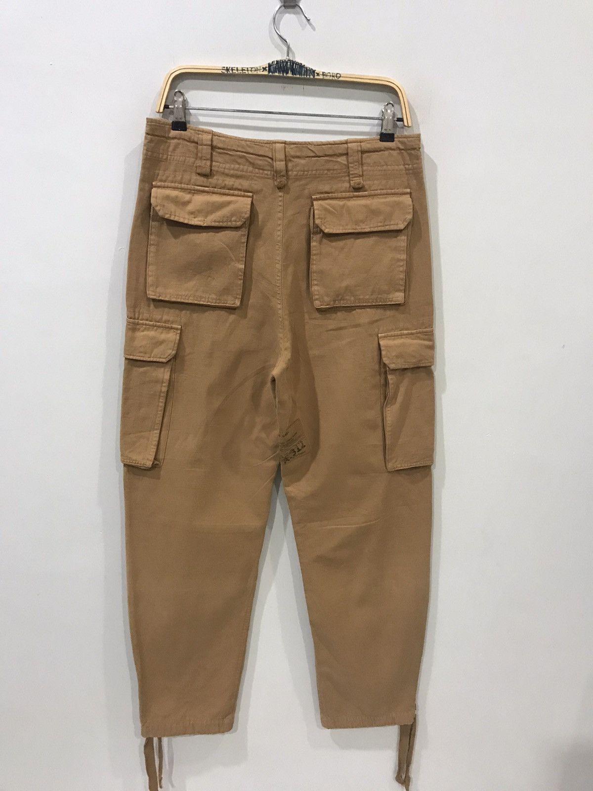 Japanese Brand RTPC Japan Rare Fashion Designer Ankle Zipper Cargo Pant Size US 31 - 8 Thumbnail