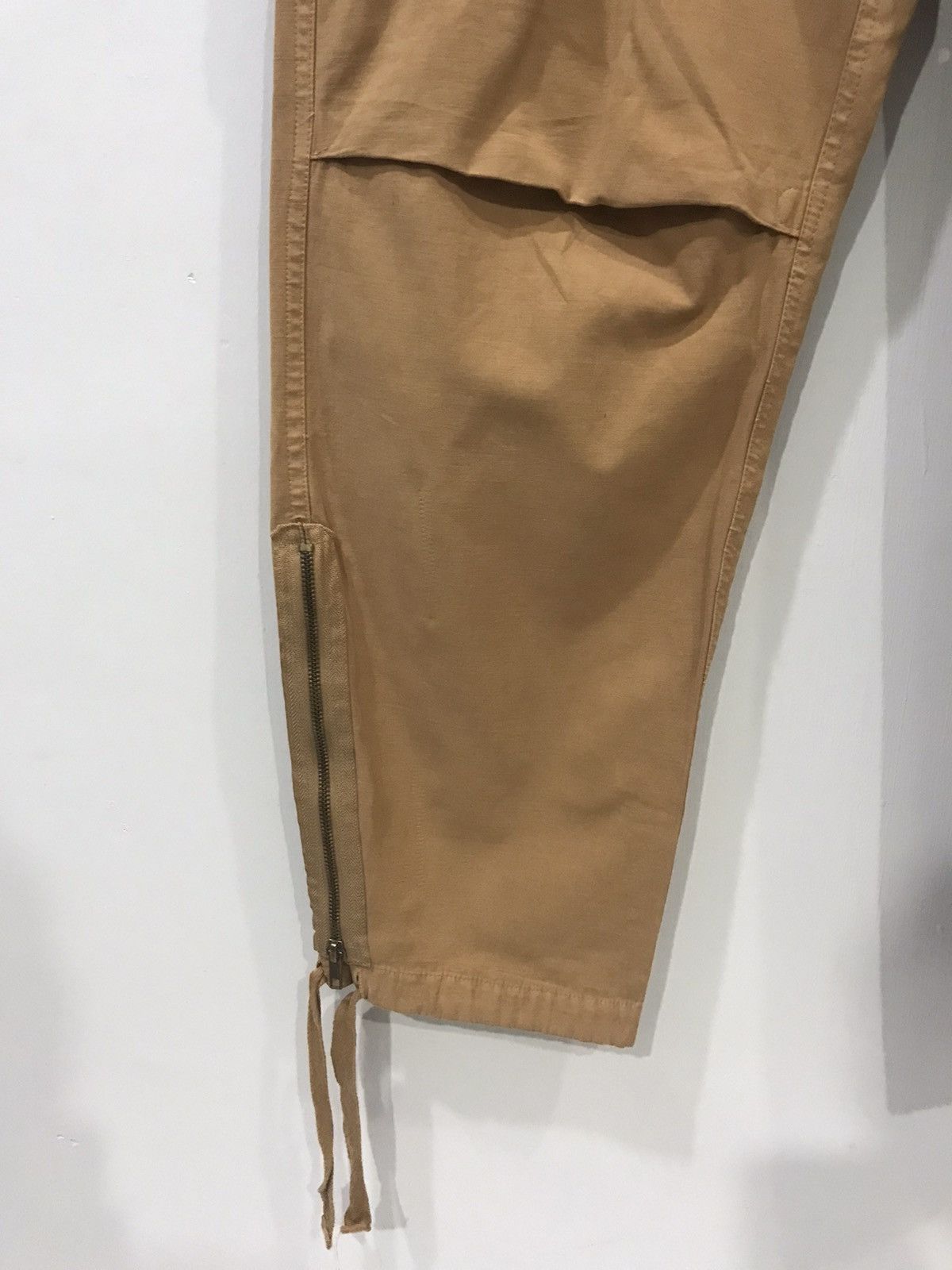 Japanese Brand RTPC Japan Rare Fashion Designer Ankle Zipper Cargo Pant Size US 31 - 7 Thumbnail