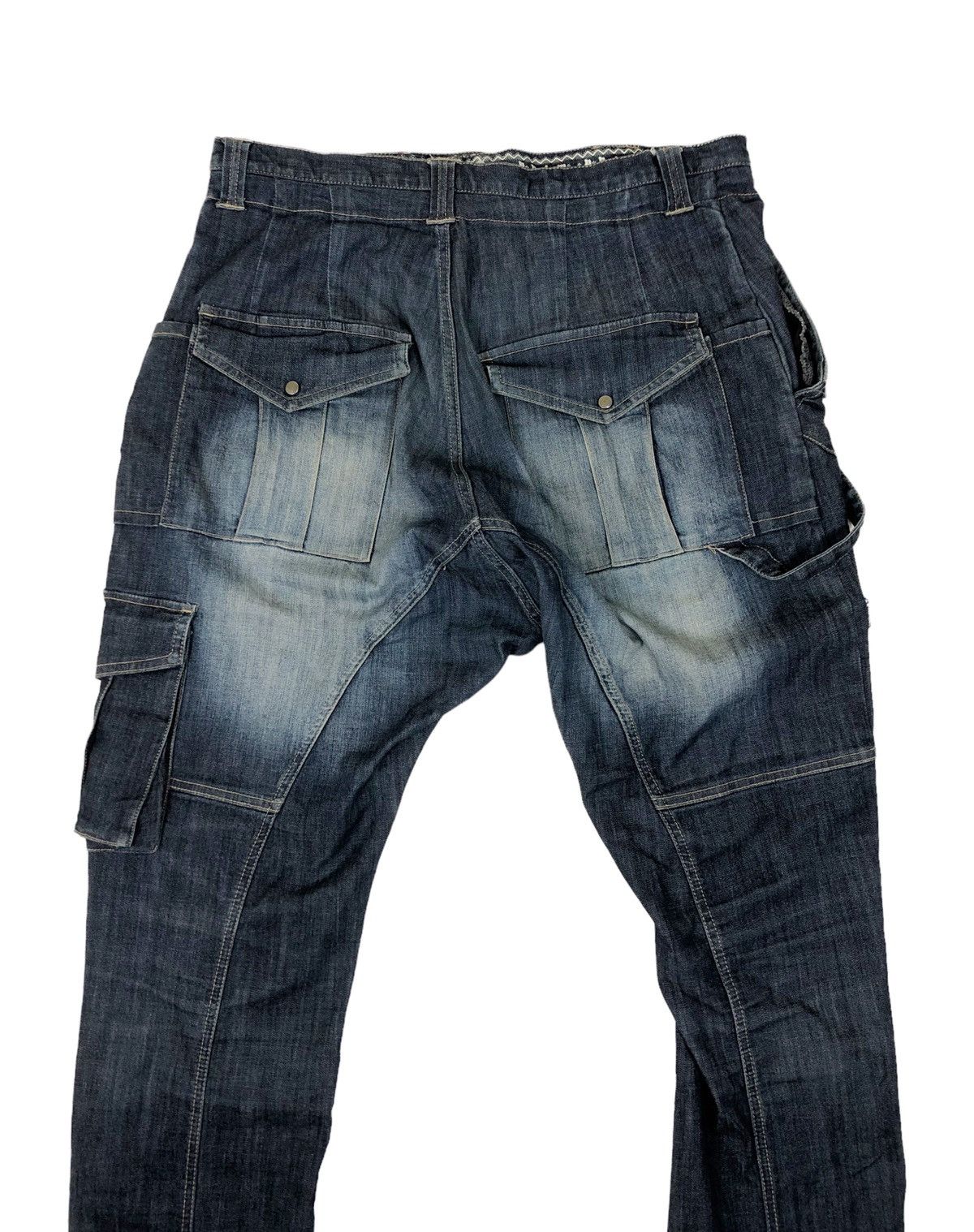 PPFM Japanese Brand PPFM Drop Crotch Streach Pants Size US 34 / EU 50 - 8 Thumbnail