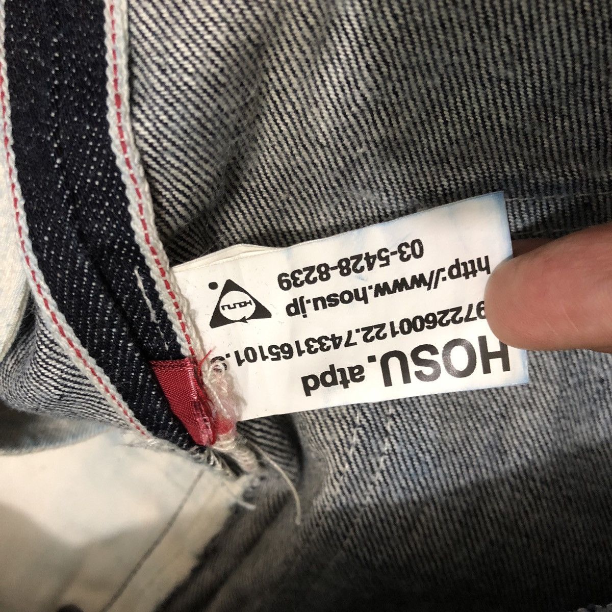 Japanese Brand Hosu Atpd Japan Selvedge Denim Pants Size US 36 / EU 52 - 9 Thumbnail