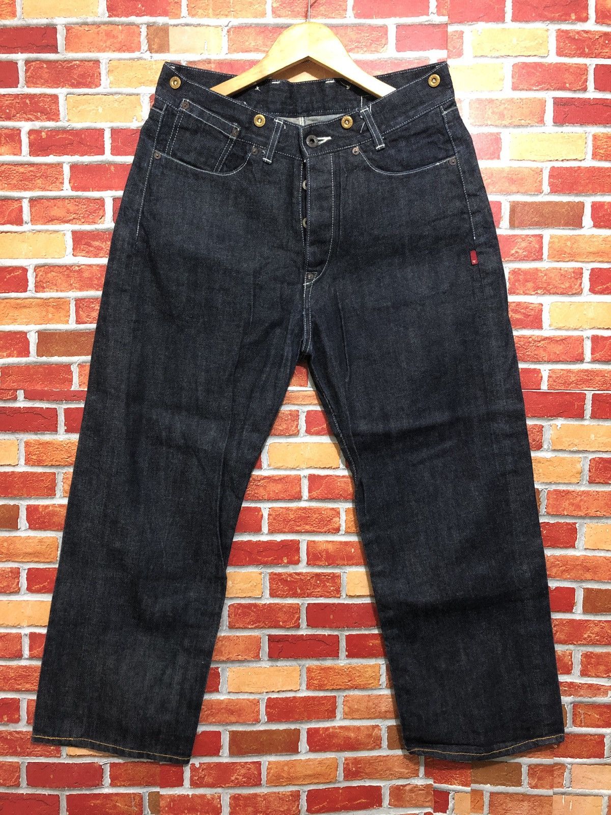 Japanese Brand Hosu Atpd Japan Selvedge Denim Pants Size US 36 / EU 52 - 1 Thumbnail
