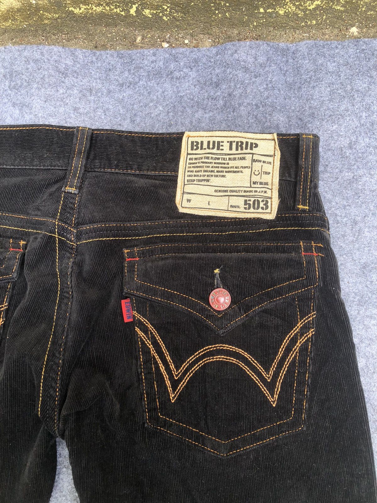Edwin Last Drop🔥Rare🔥Edwin Flare Corduroy Pant Size 34" / US 12 / IT 48 - 8 Thumbnail