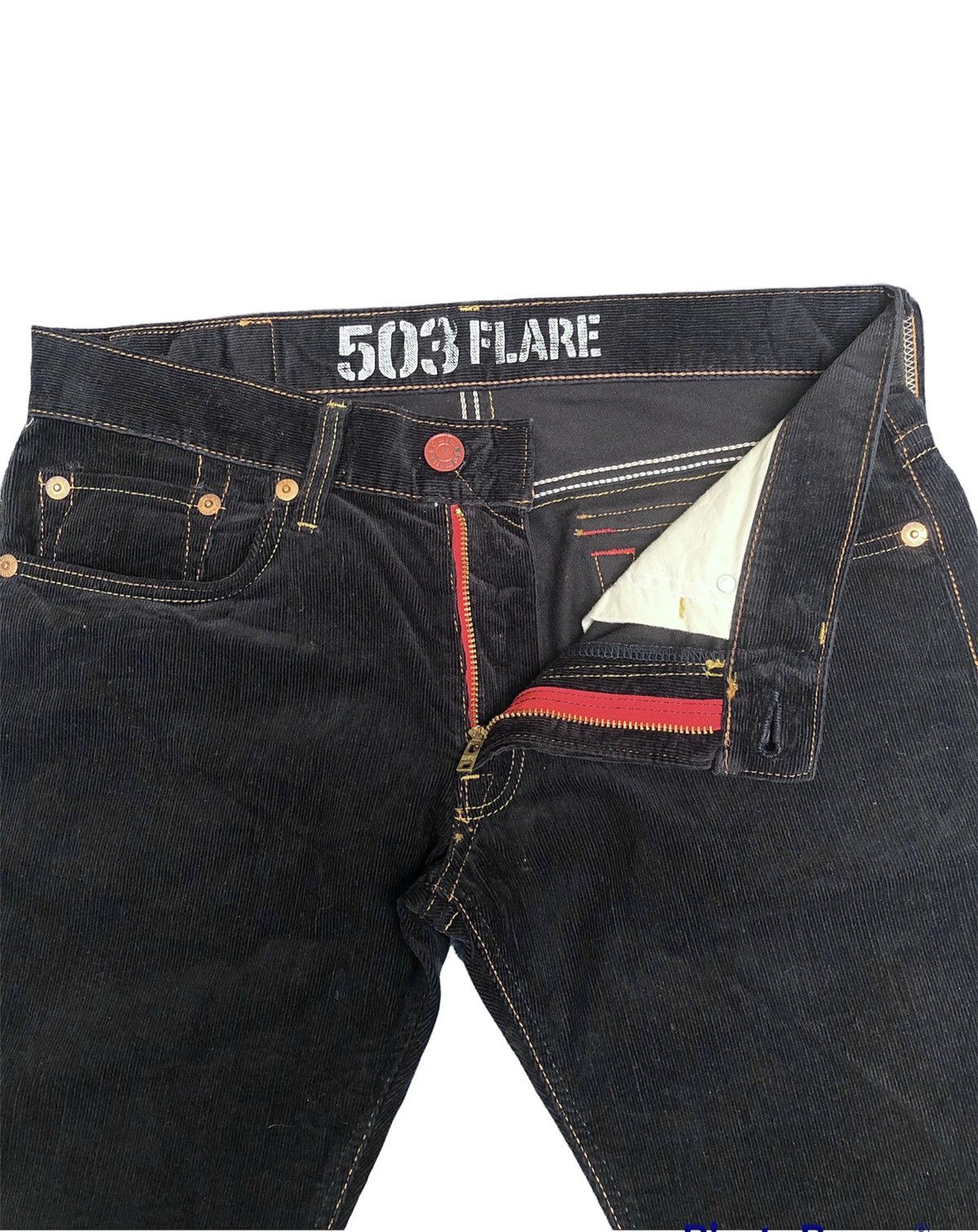 Edwin Last Drop🔥Rare🔥Edwin Flare Corduroy Pant Size 34" / US 12 / IT 48 - 4 Thumbnail
