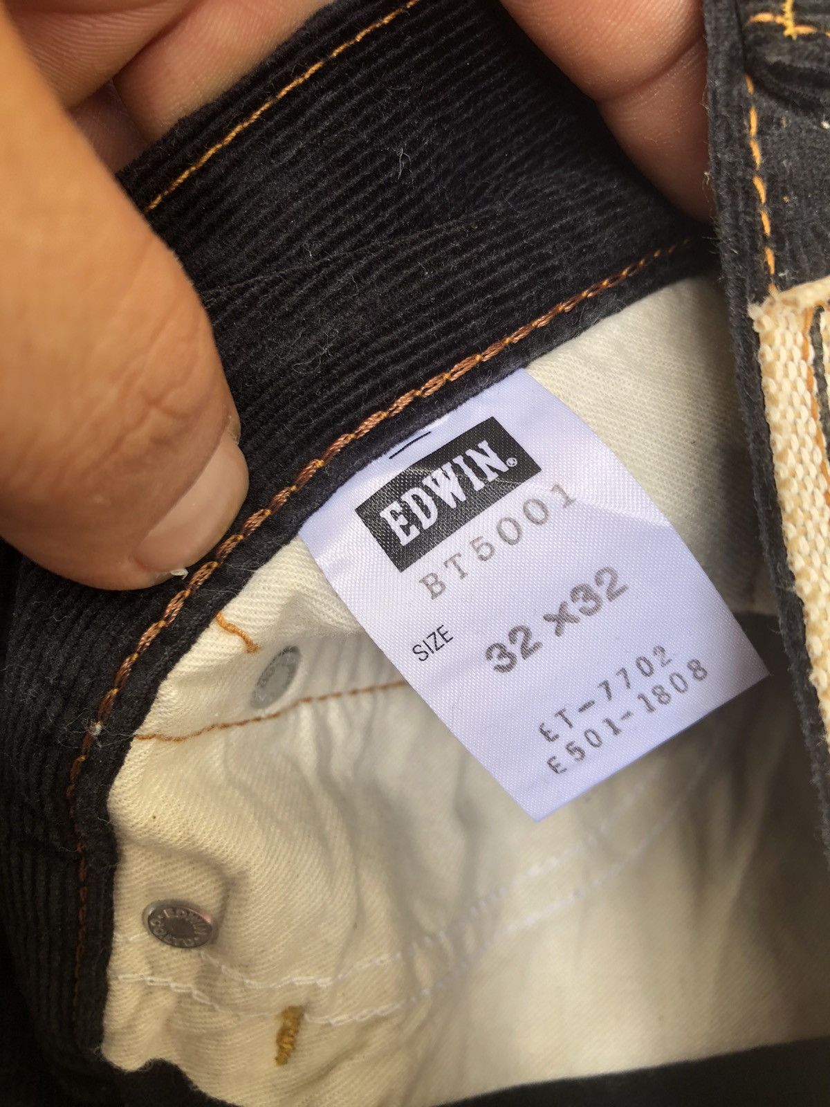 Edwin Last Drop🔥Rare🔥Edwin Flare Corduroy Pant Size 34" / US 12 / IT 48 - 9 Thumbnail