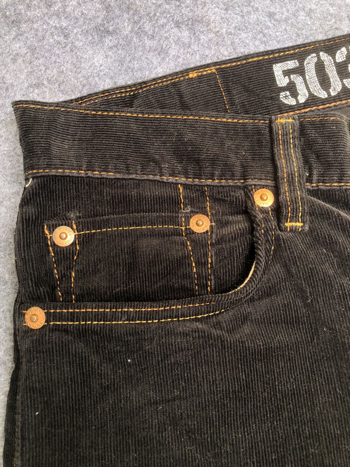 Edwin Last Drop🔥Rare🔥Edwin Flare Corduroy Pant Size 34" / US 12 / IT 48 - 6 Thumbnail