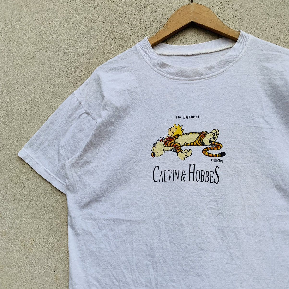Cartoon Network × Vintage Vintage 90s CALVIN AND HOBBES CARTOON COMICS MOVIE T-shirt Size US L / EU 52-54 / 3 - 7 Thumbnail