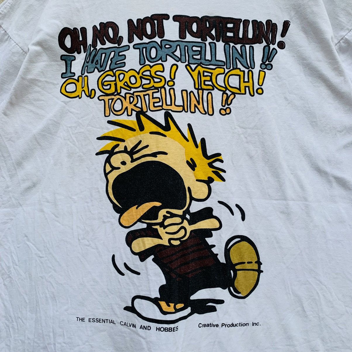 Cartoon Network × Vintage Vintage 90s CALVIN AND HOBBES CARTOON COMICS MOVIE T-shirt Size US L / EU 52-54 / 3 - 3 Thumbnail