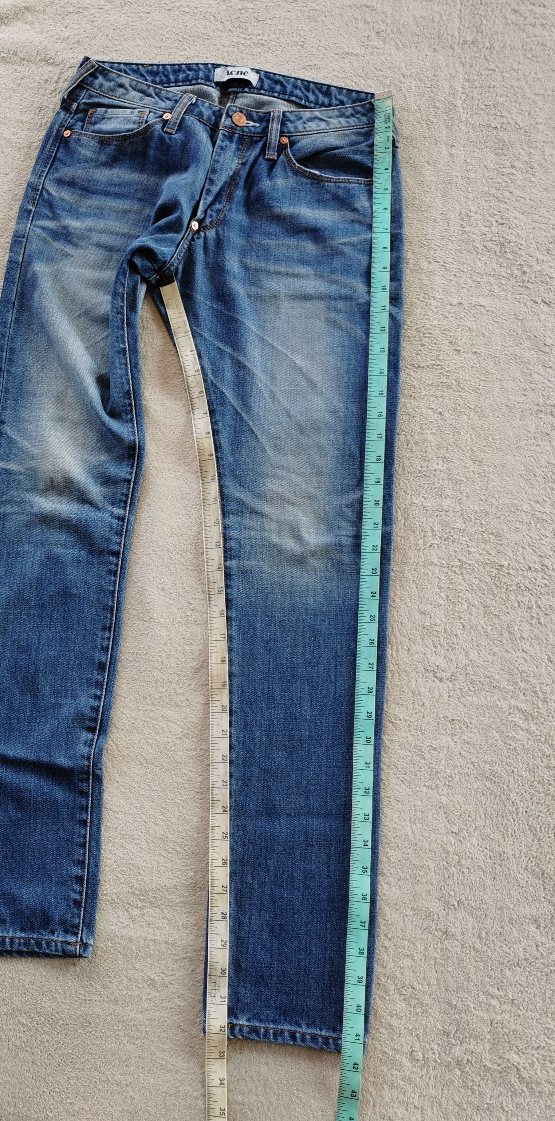 Acne Studios Acne Studios Hug Stencil Jeans Size 30" / US 8 / IT 44 - 10 Thumbnail
