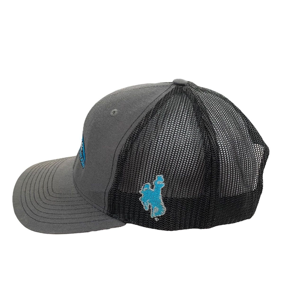 Vintage Vintage Grouse Mountain Gray Black & Blue Cowboy Logo Hat Size ONE SIZE - 2 Thumbnail
