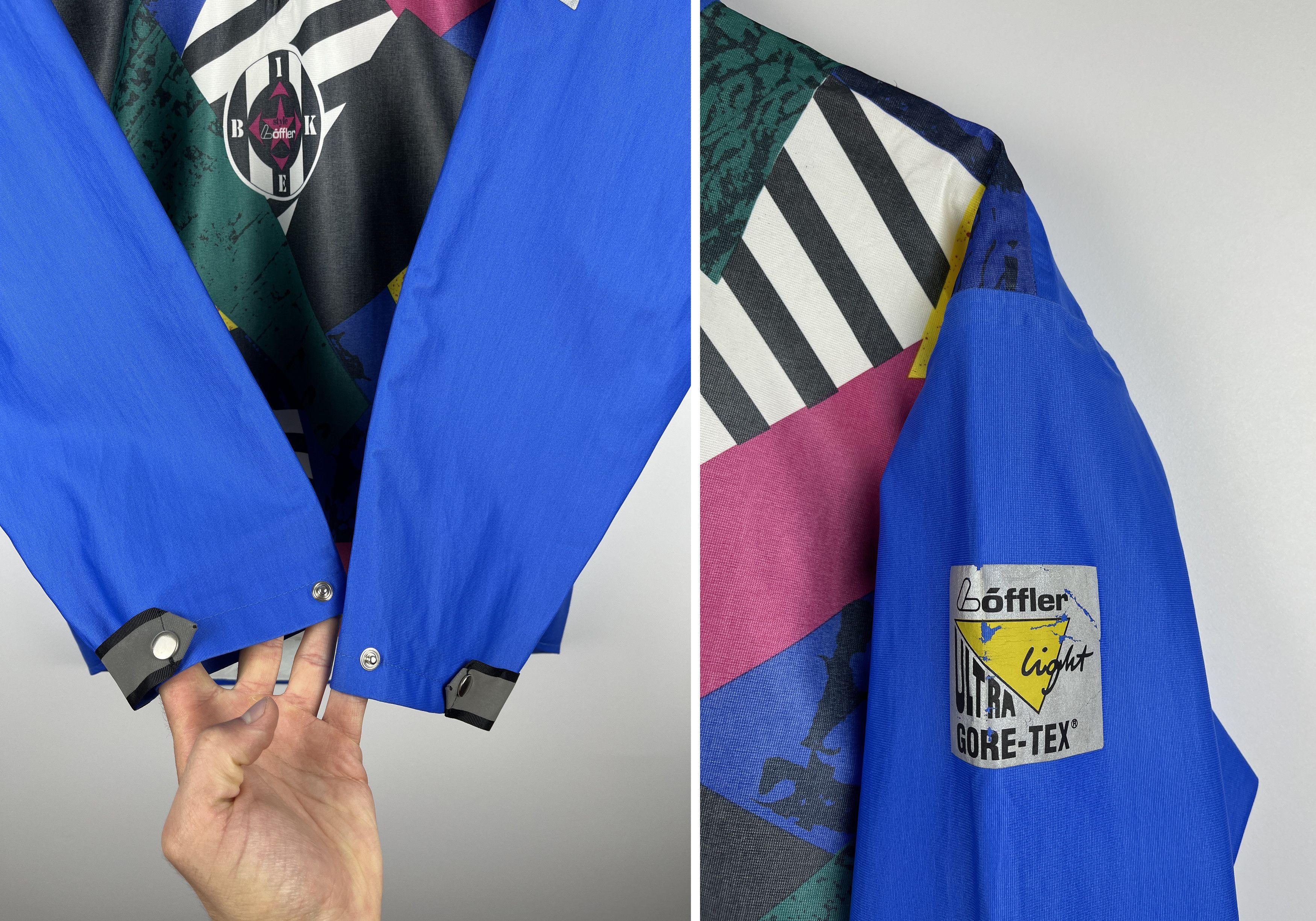 Goretex 90's Loffler Gore-Tex Ultra Light VTG Cycling Anorak Jacket Size US S / EU 44-46 / 1 - 5 Thumbnail