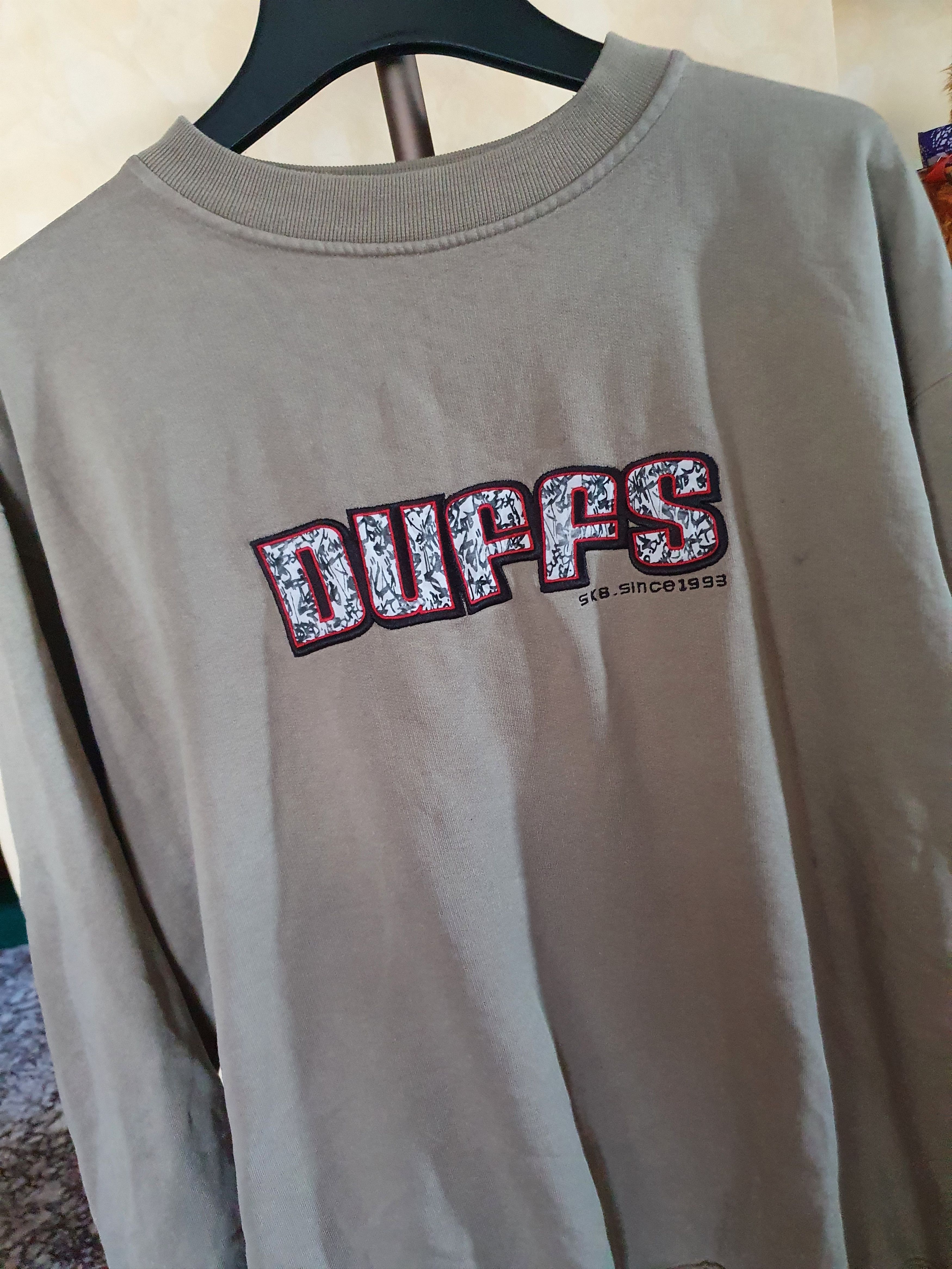 Vintage Duffs Skateboarding Vtg SK8 SWAG sweatshirt,sz XL Size US XL / EU 56 / 4 - 2 Thumbnail