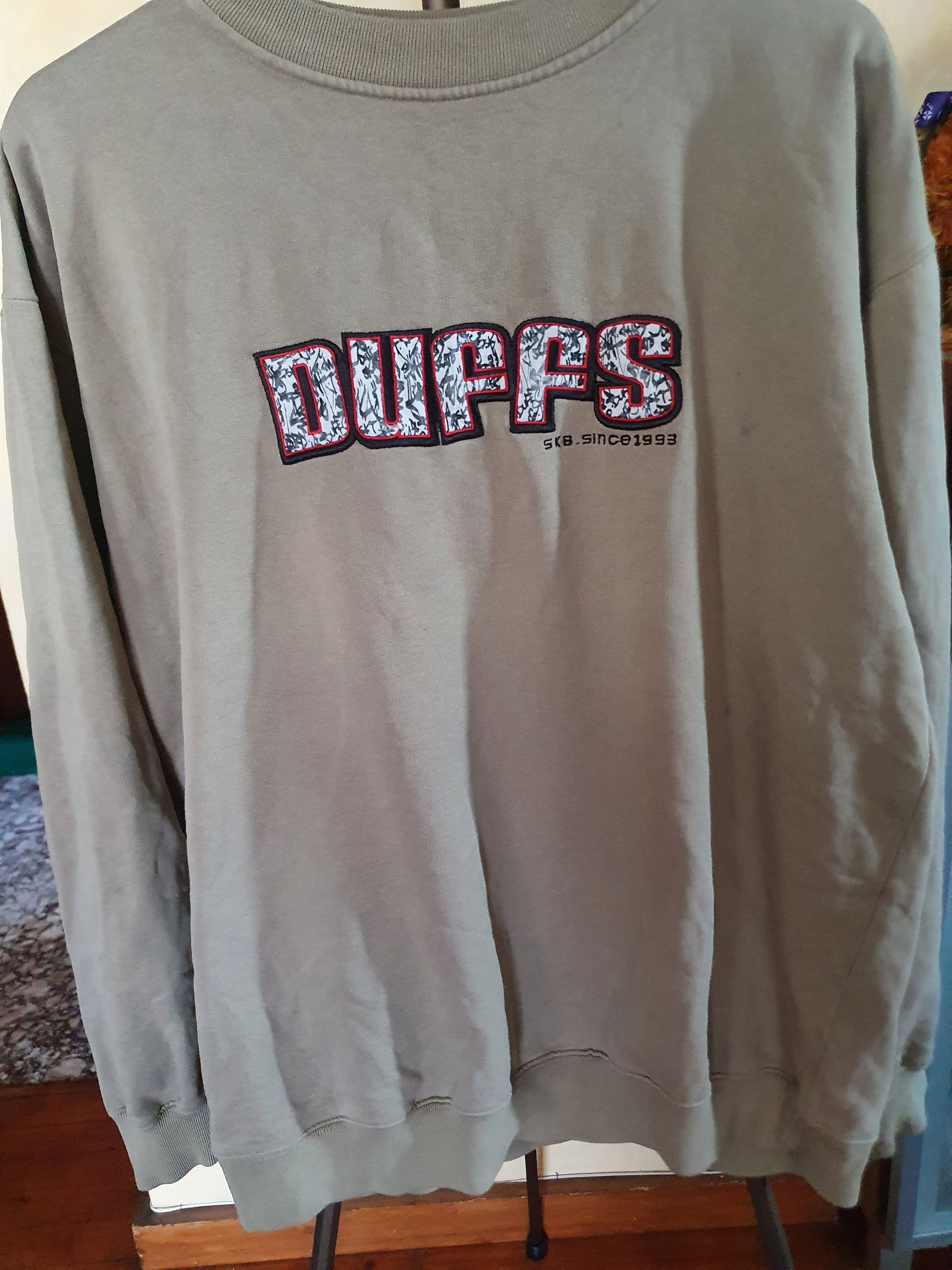 Duffs Skateboarding Vtg SK8 SWAG sweatshirtsz XL