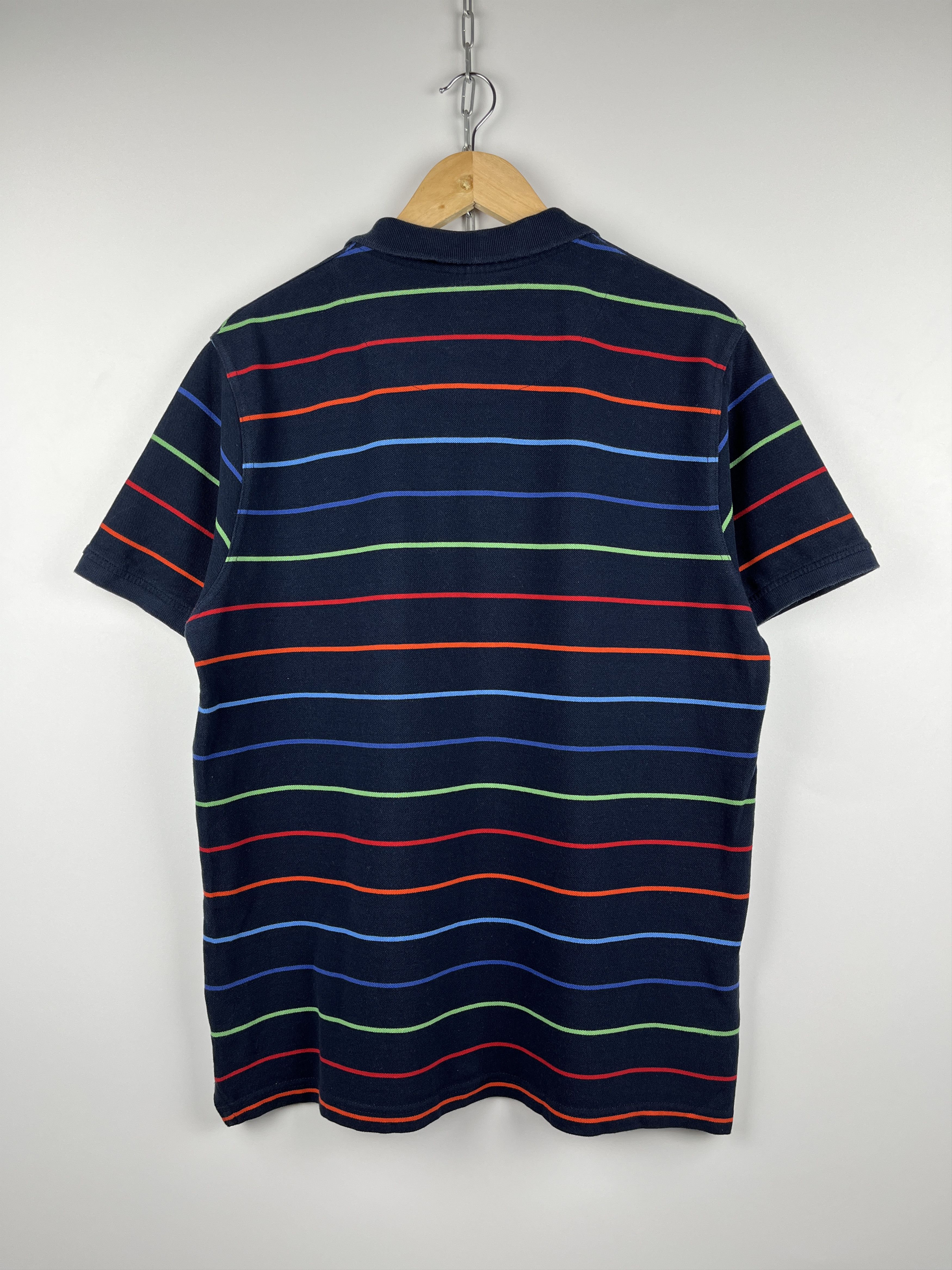 Carlo Colucci Carlo Colucci Striped Polo T-shirt Size US L / EU 52-54 / 3 - 9 Thumbnail