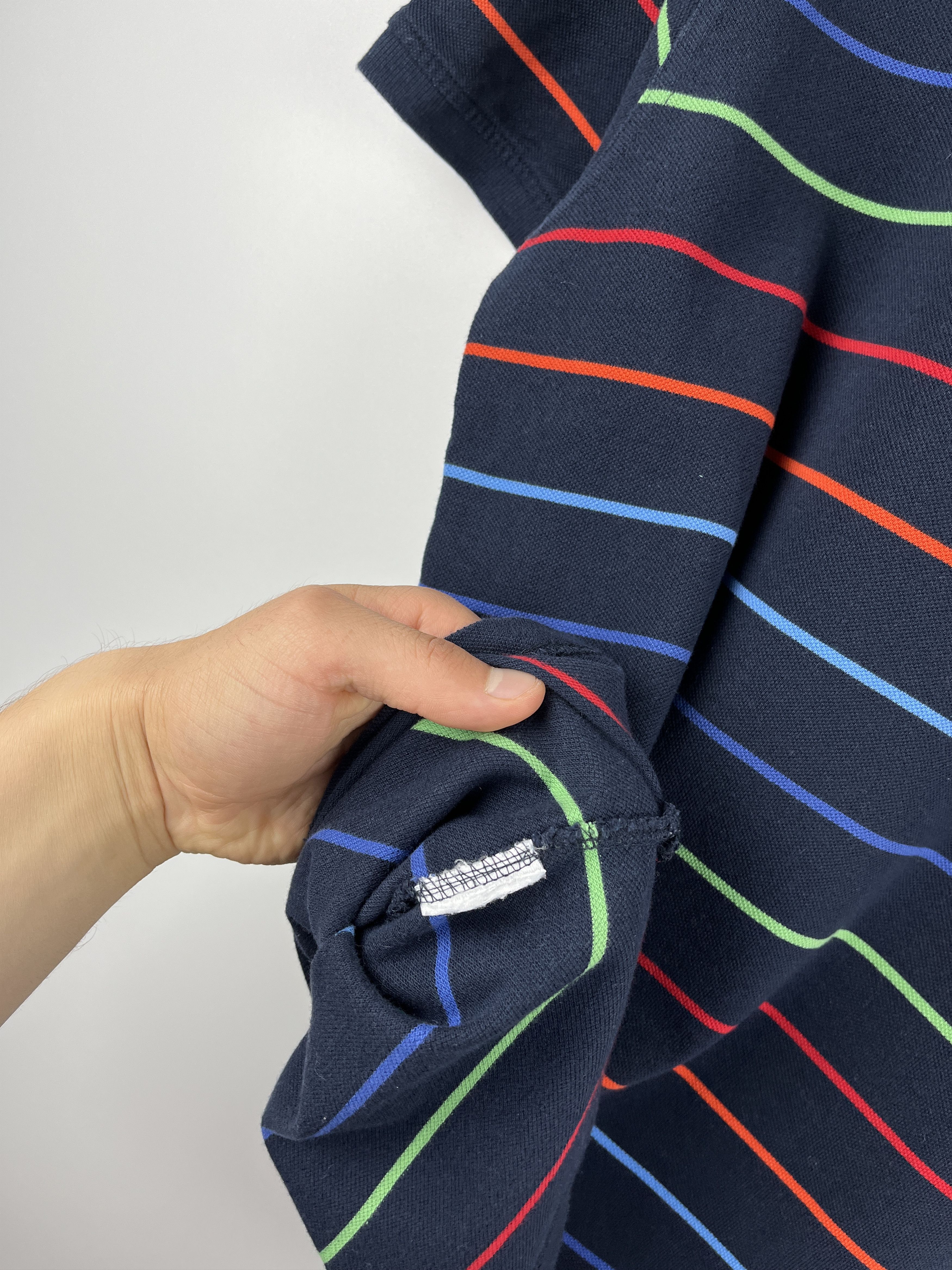 Carlo Colucci Carlo Colucci Striped Polo T-shirt Size US L / EU 52-54 / 3 - 11 Thumbnail