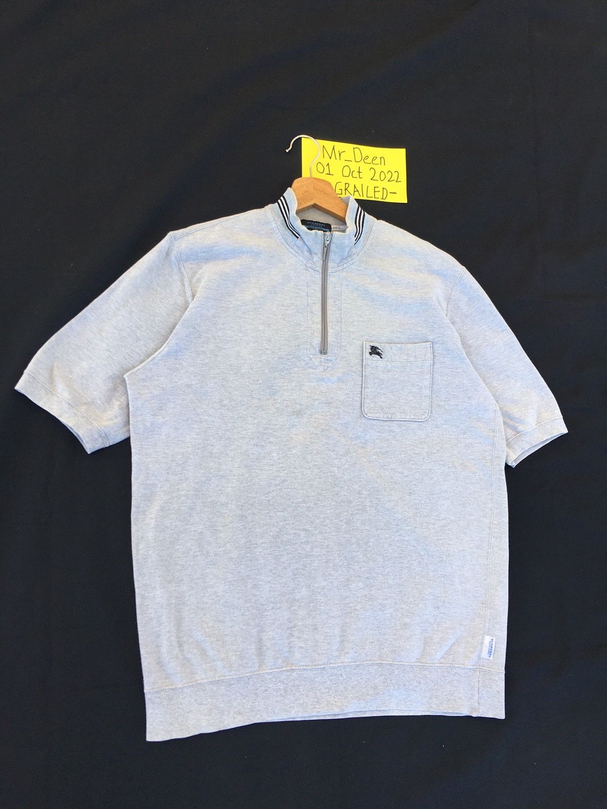 Burberry Vintage Burberry Small Logo Polo Shirt Size US L / EU 52-54 / 3 - 2 Thumbnail