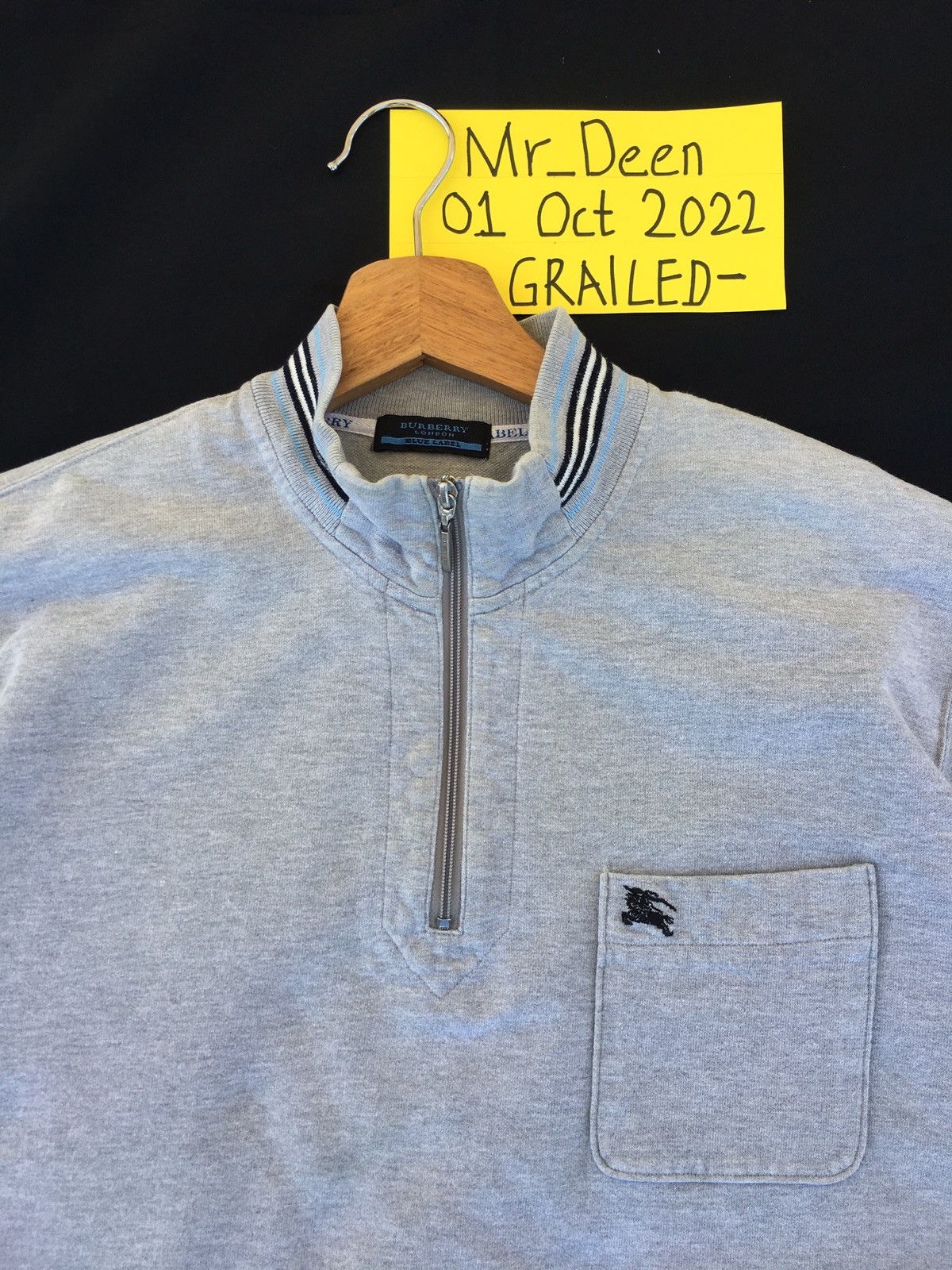 Burberry Vintage Burberry Small Logo Polo Shirt Size US L / EU 52-54 / 3 - 5 Thumbnail