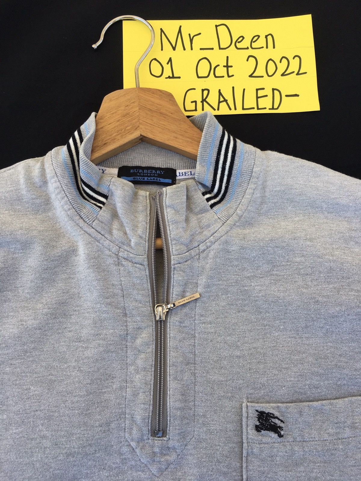 Burberry Vintage Burberry Small Logo Polo Shirt Size US L / EU 52-54 / 3 - 6 Thumbnail