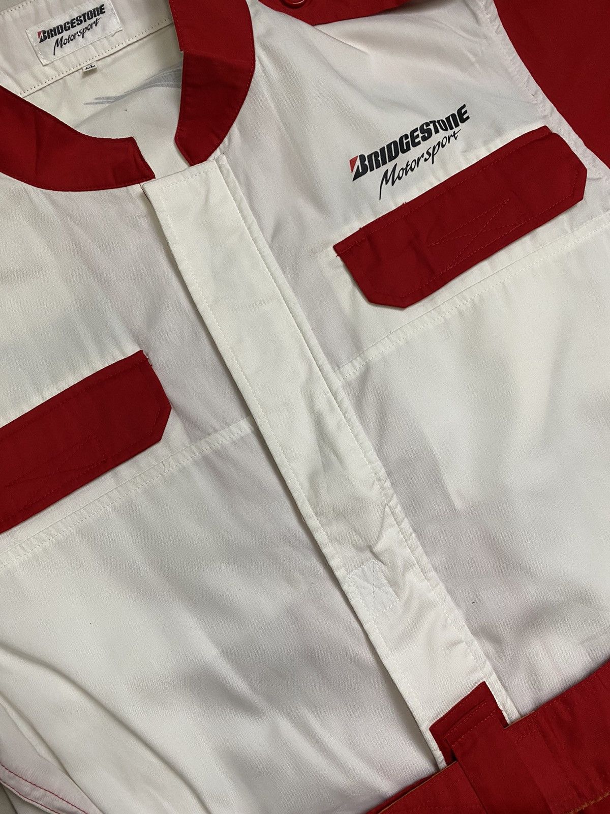 Japanese Brand × Sports Specialties Bridgestone motorsport coverall short sleeve Size US L / EU 52-54 / 3 - 11 Thumbnail