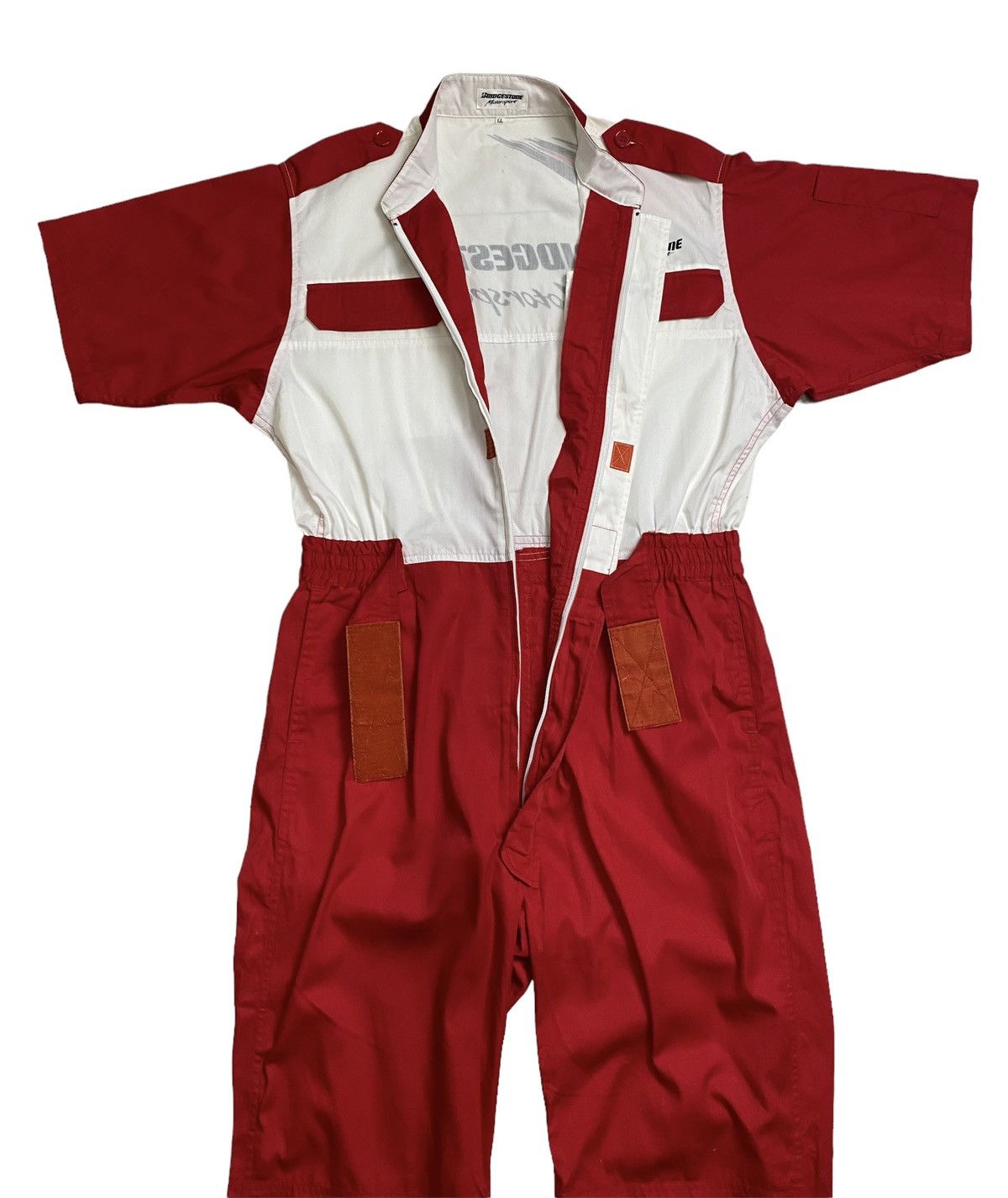 Japanese Brand × Sports Specialties Bridgestone motorsport coverall short sleeve Size US L / EU 52-54 / 3 - 5 Thumbnail