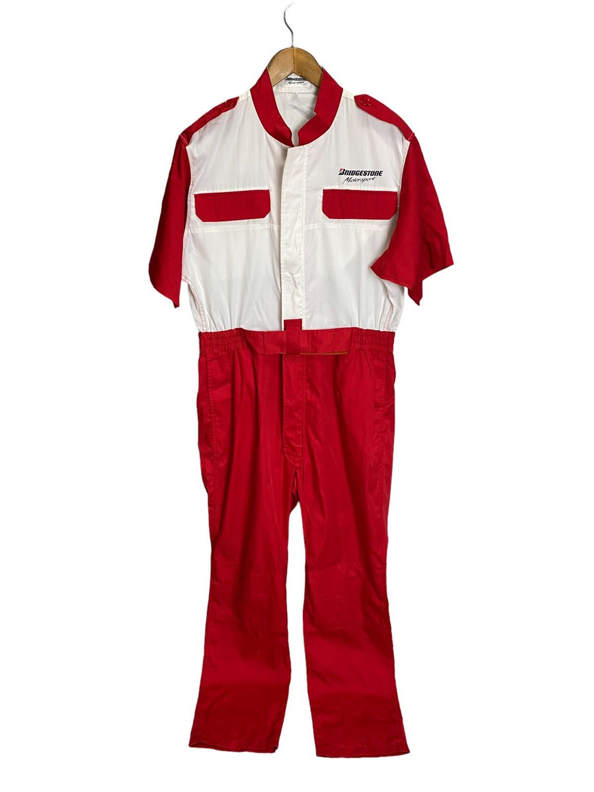 Japanese Brand × Sports Specialties Bridgestone motorsport coverall short sleeve Size US L / EU 52-54 / 3 - 4 Thumbnail