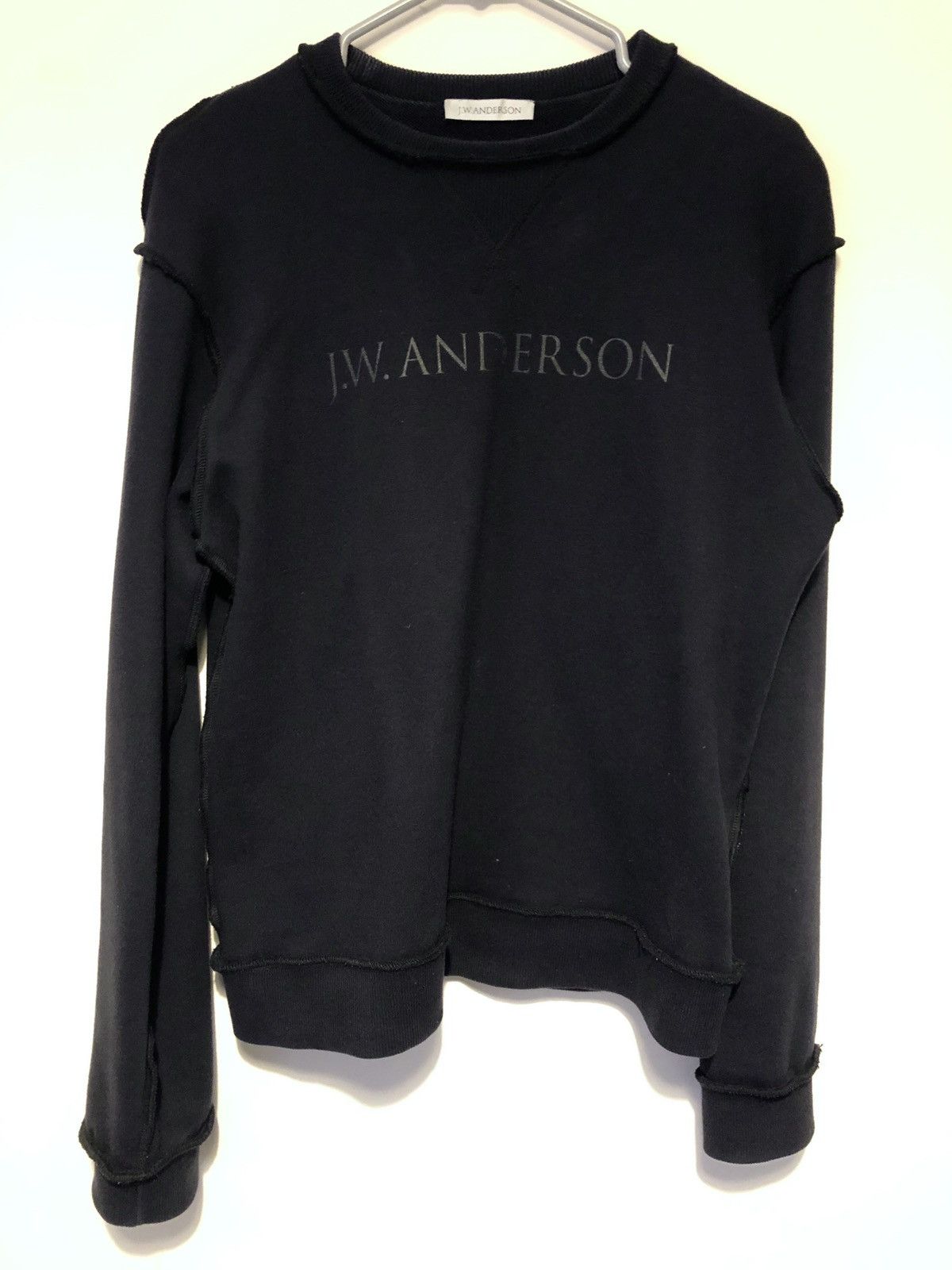 J.W.Anderson J.W Anderson Inside-Out Logo Sweatshirt | Grailed