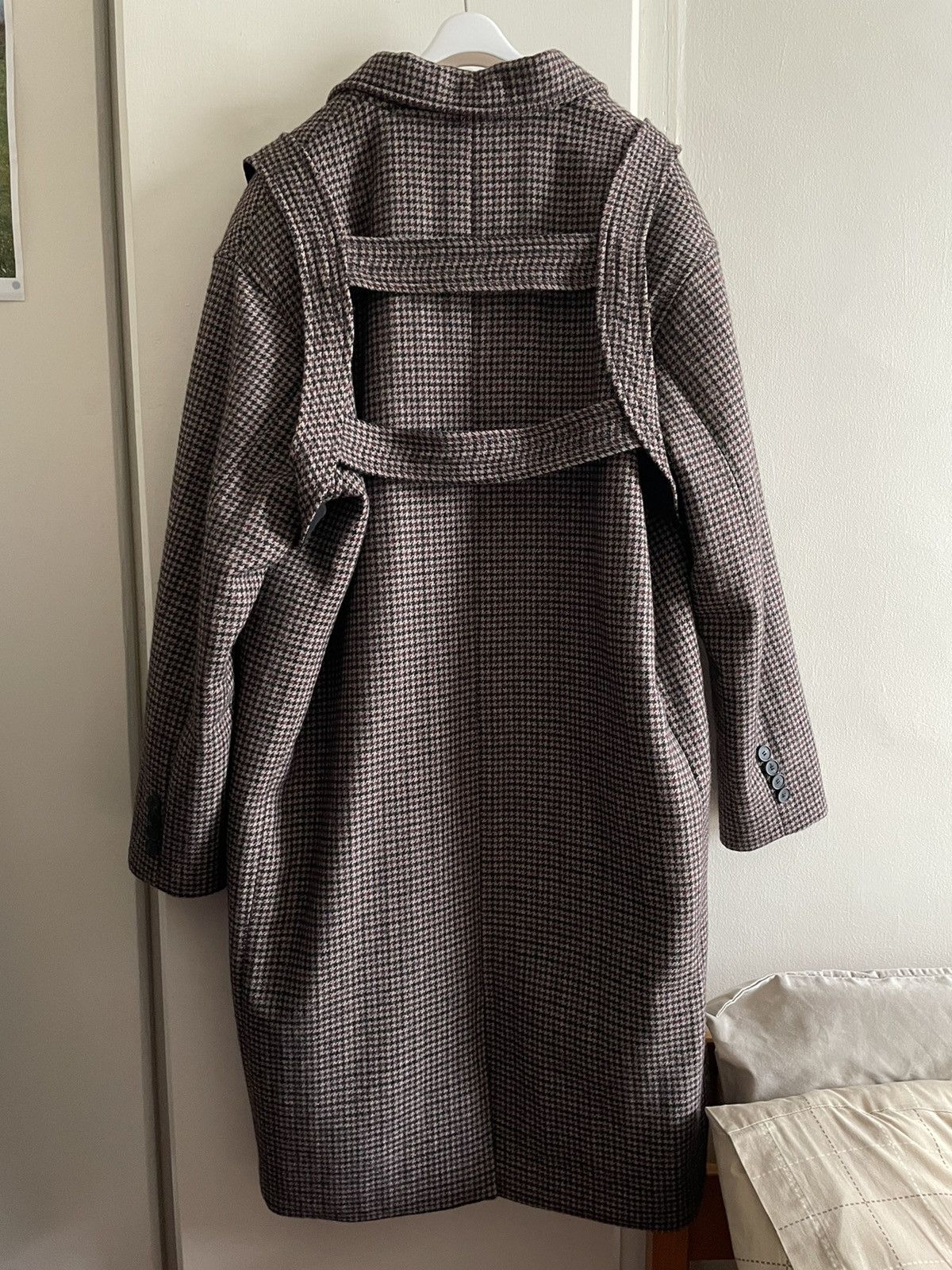 Japanese Brand Anotheryouth Bondage Houndstooth Coat Size US M / EU 48-50 / 2 - 2 Thumbnail