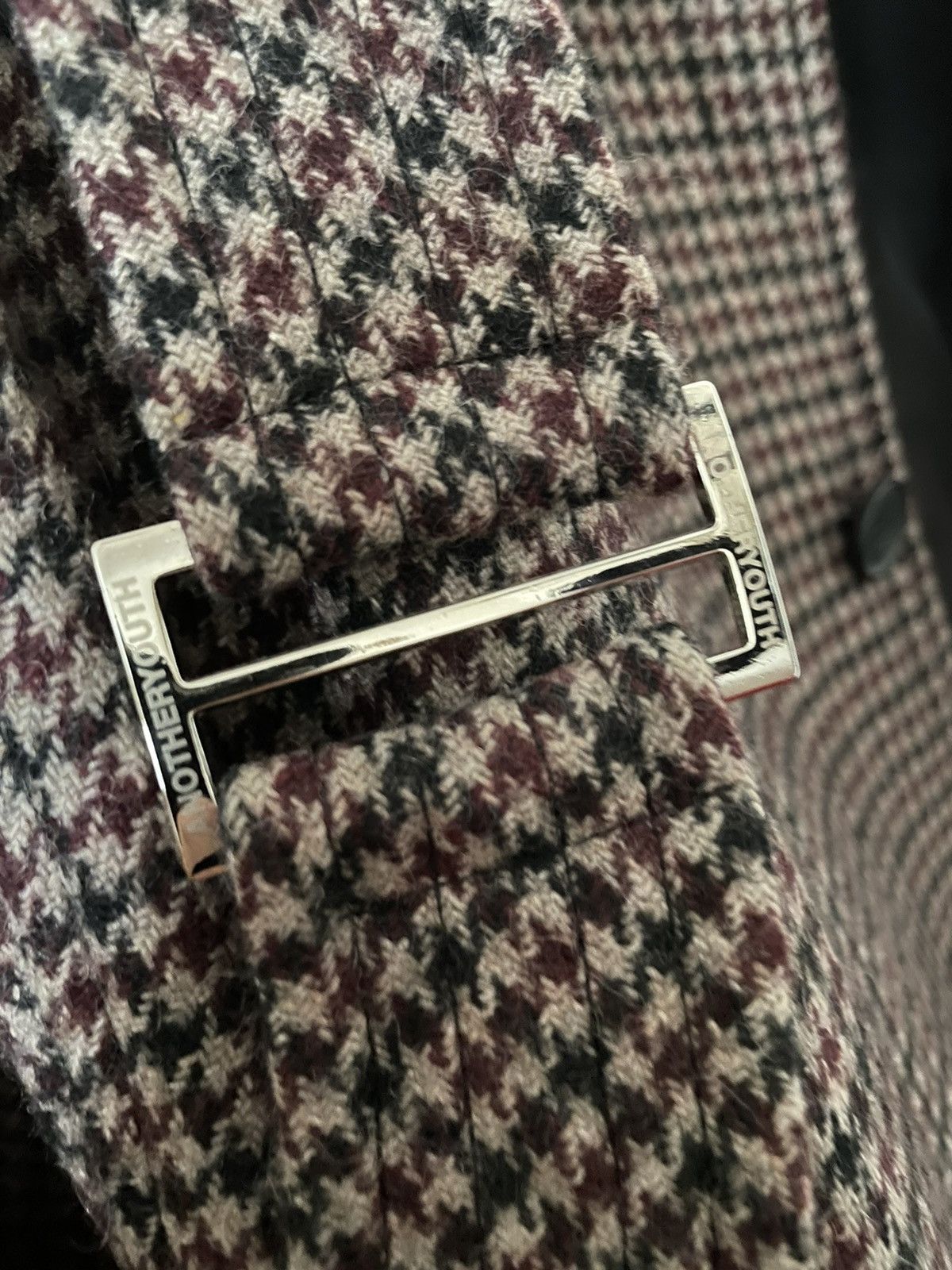 Japanese Brand Anotheryouth Bondage Houndstooth Coat Size US M / EU 48-50 / 2 - 5 Thumbnail
