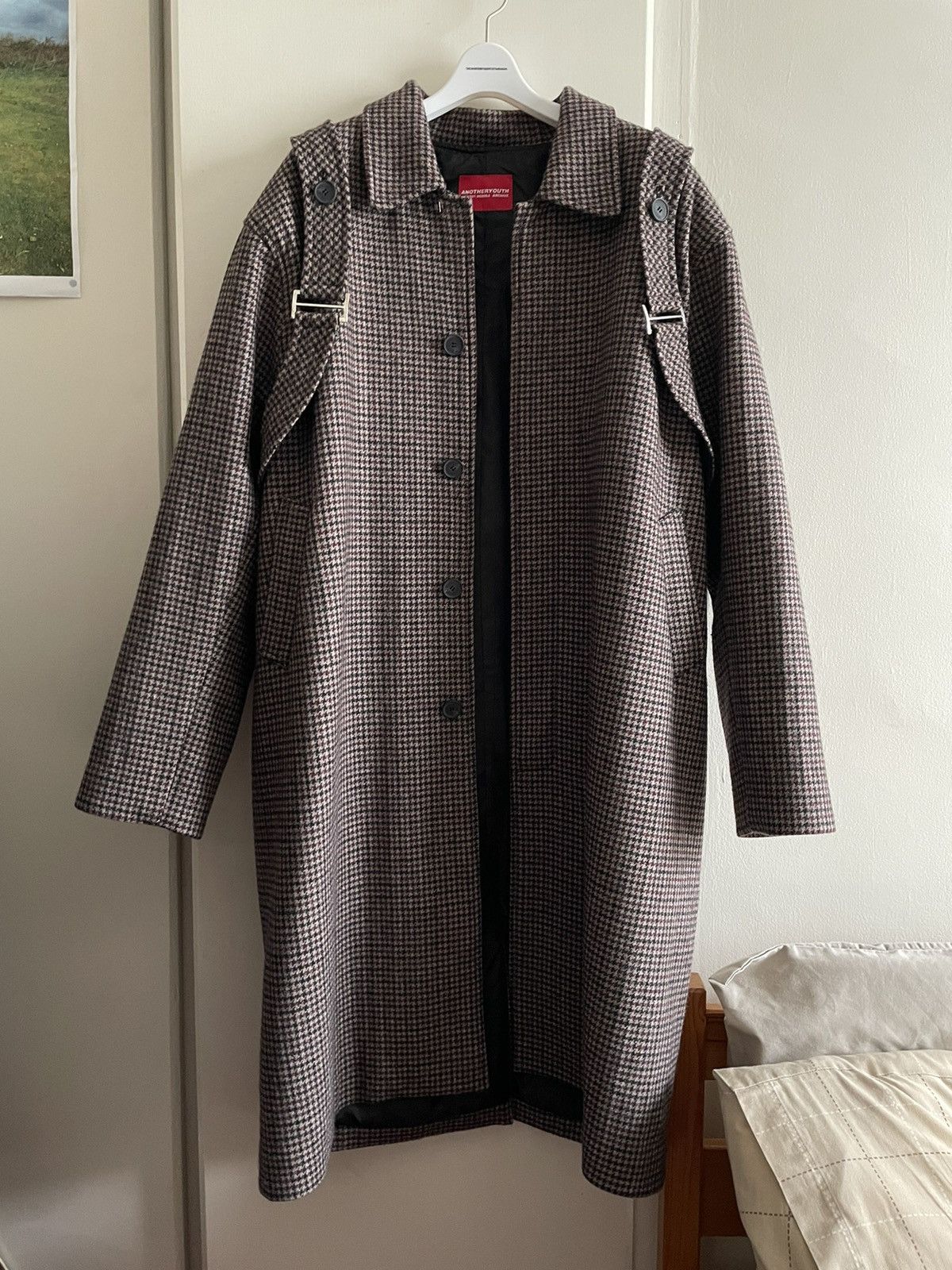 Japanese Brand Anotheryouth Bondage Houndstooth Coat Size US M / EU 48-50 / 2 - 1 Thumbnail