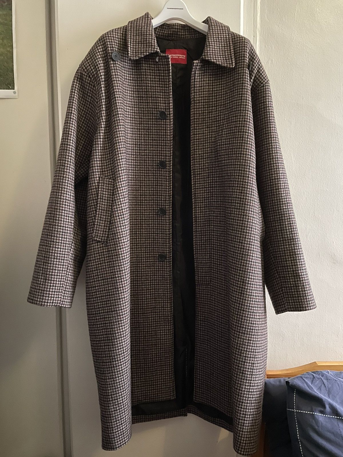 Japanese Brand Anotheryouth Bondage Houndstooth Coat Size US M / EU 48-50 / 2 - 3 Thumbnail