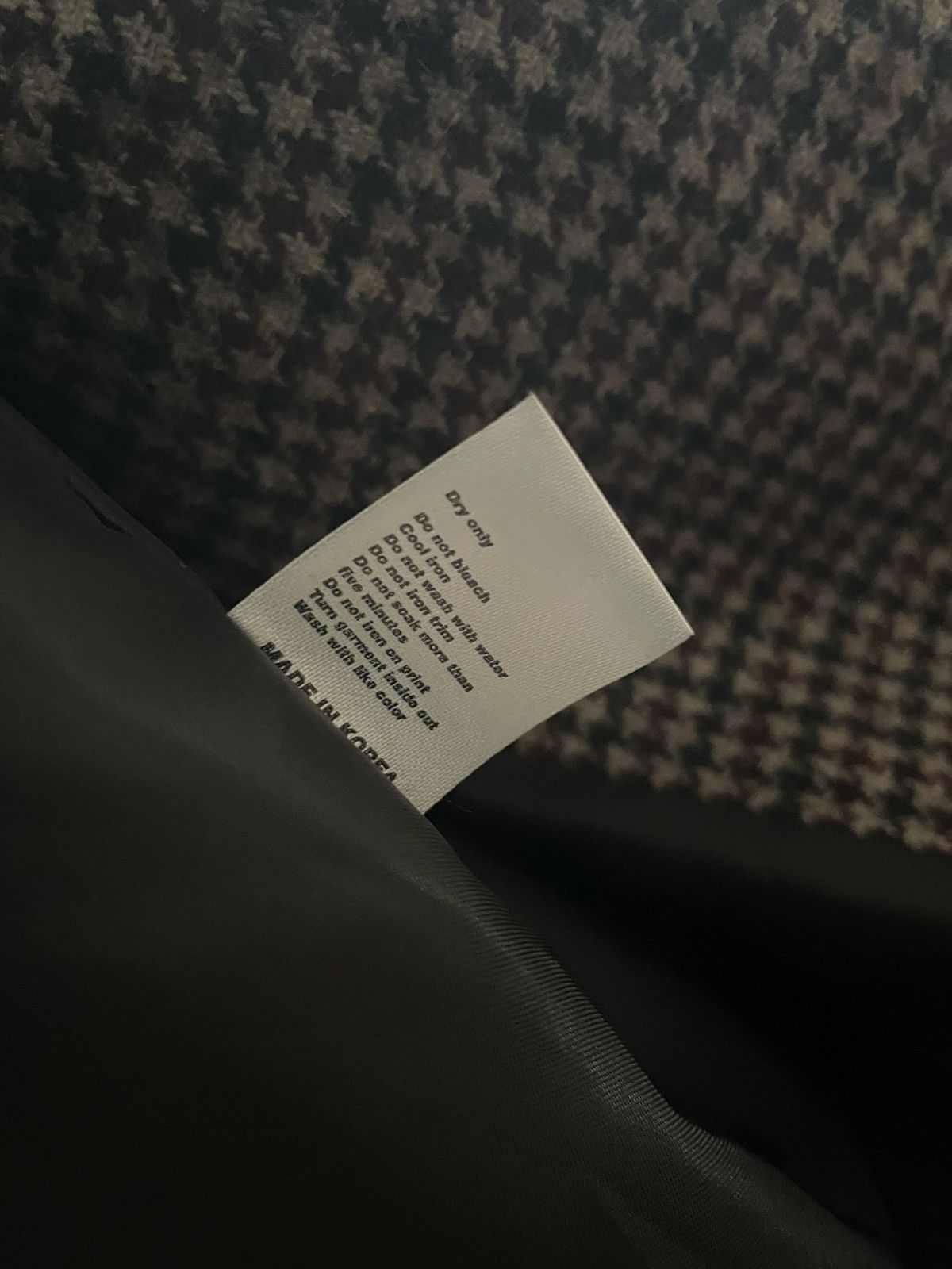 Japanese Brand Anotheryouth Bondage Houndstooth Coat Size US M / EU 48-50 / 2 - 8 Thumbnail