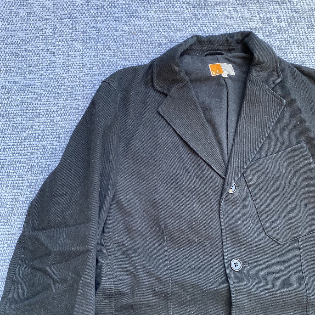 Ermenegildo Zegna × Vintage × Z Zegna vintage black cotton blazer Size US M / EU 48-50 / 2 - 5 Thumbnail