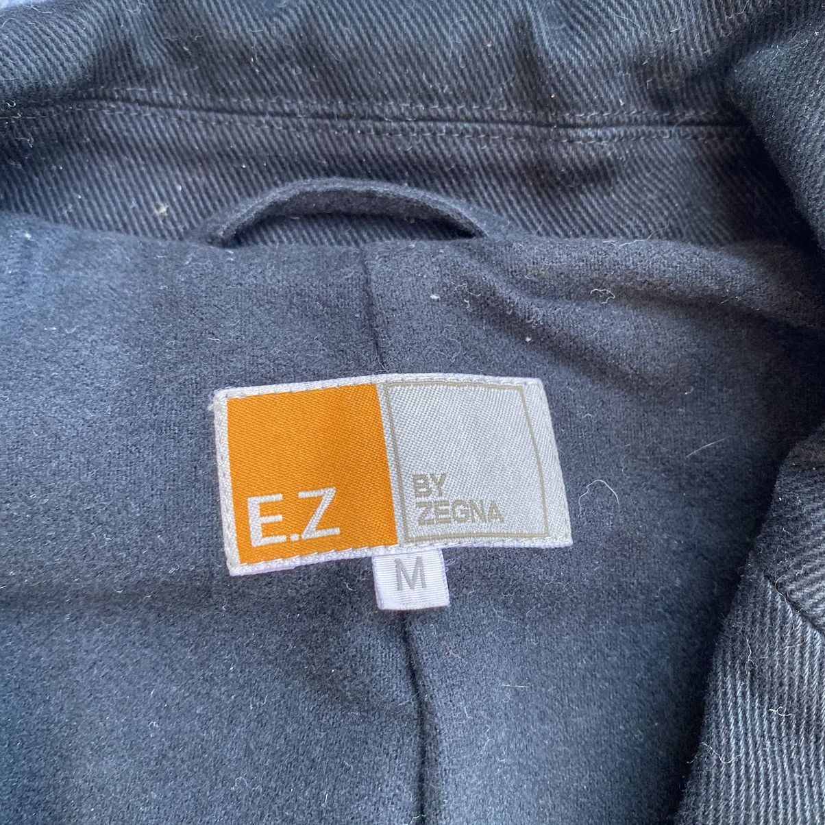 Ermenegildo Zegna × Vintage × Z Zegna vintage black cotton blazer Size US M / EU 48-50 / 2 - 2 Thumbnail