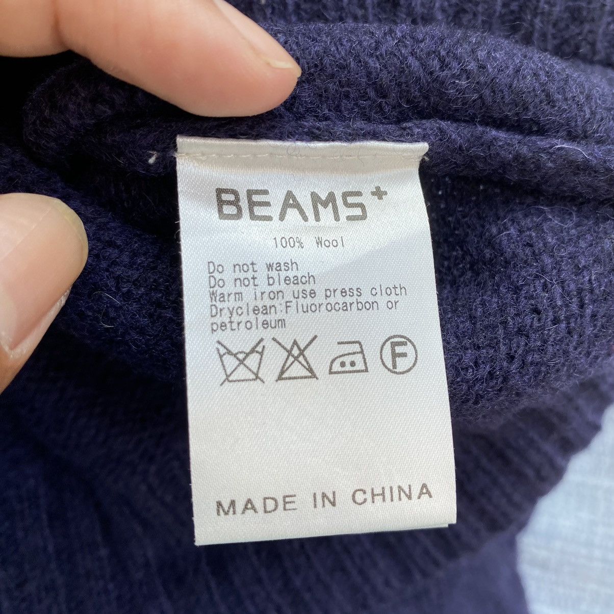 Beams Plus navy knitwear Size US M / EU 48-50 / 2 - 7 Thumbnail