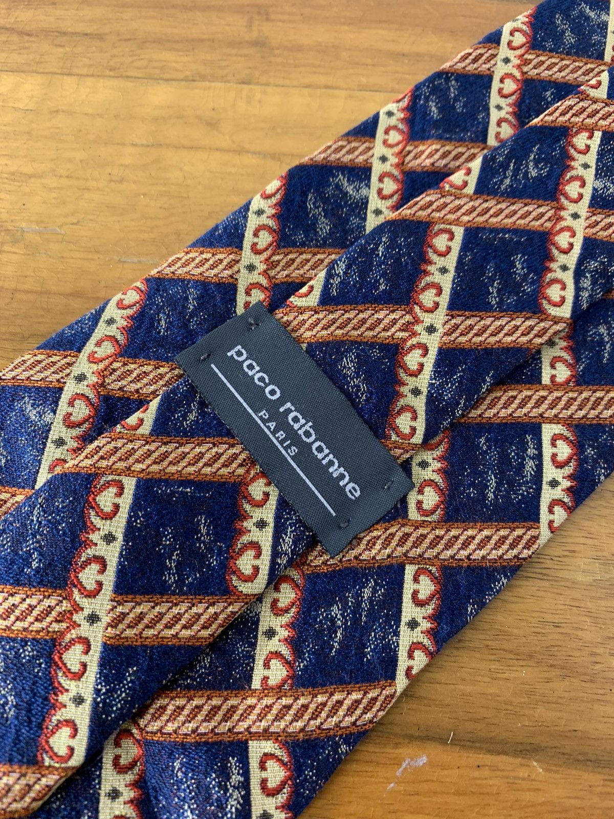 Paco Rabanne Vintage Paco Rabanne Tie Size ONE SIZE - 4 Thumbnail