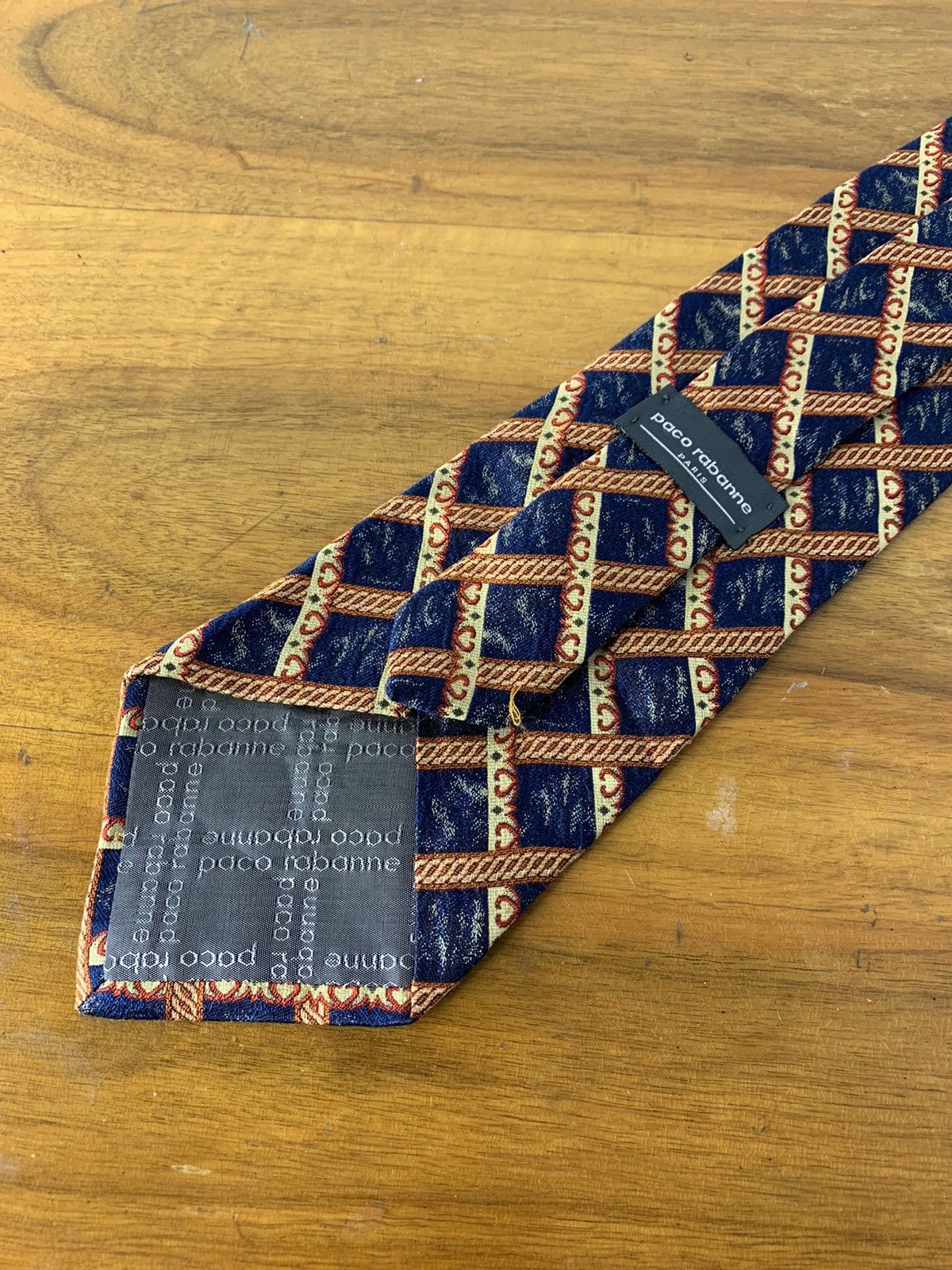 Paco Rabanne Vintage Paco Rabanne Tie Size ONE SIZE - 5 Thumbnail