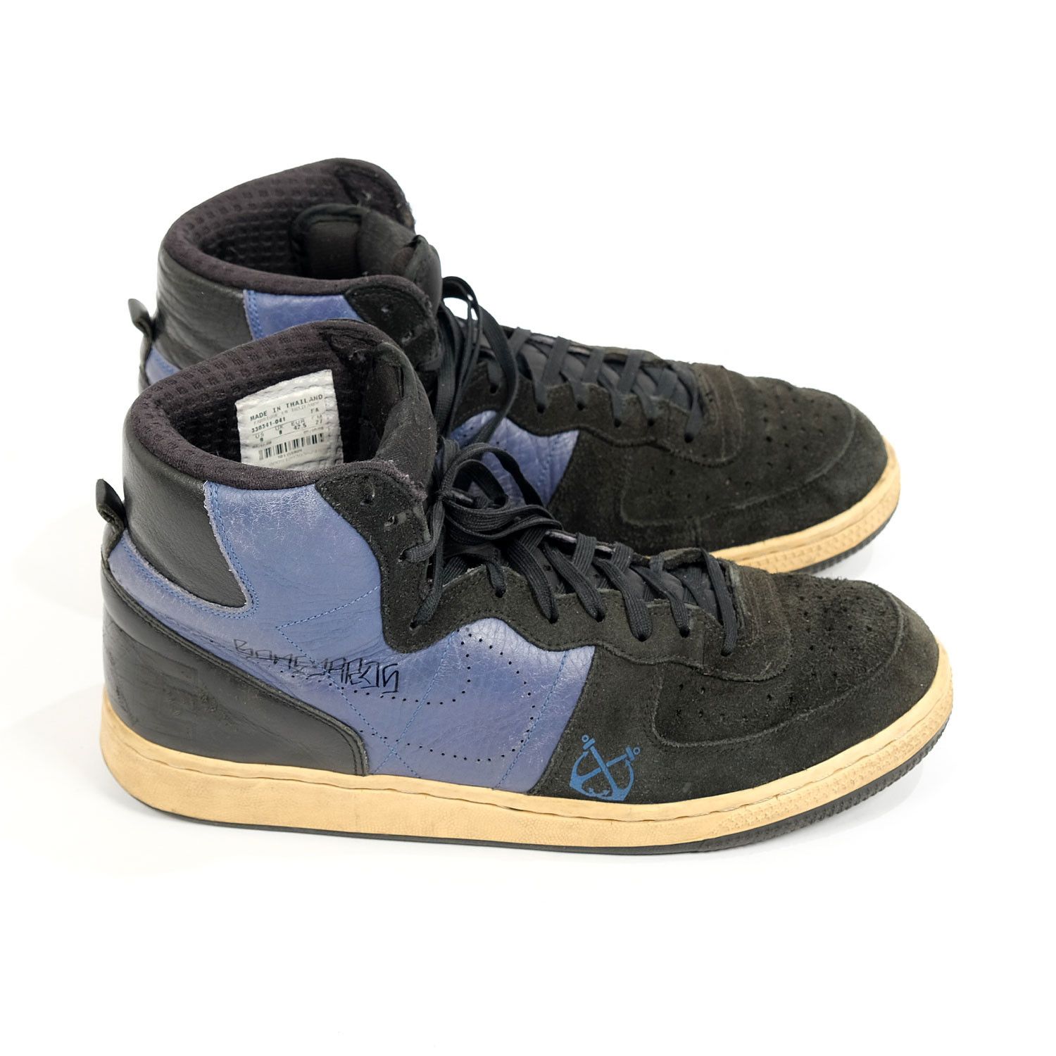 Nike Nike Terminator High Stussy x Neighborhood Boneyards Black | Grailed