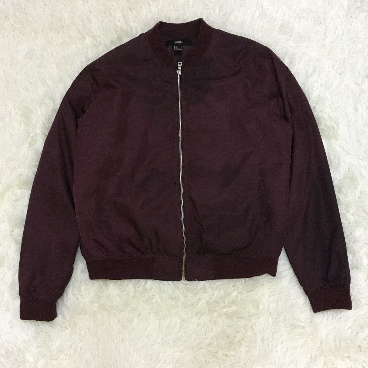 Forever 21 Forever 21 Varsity Embroidery Logo Size US S / EU 44-46 / 1 - 1 Thumbnail