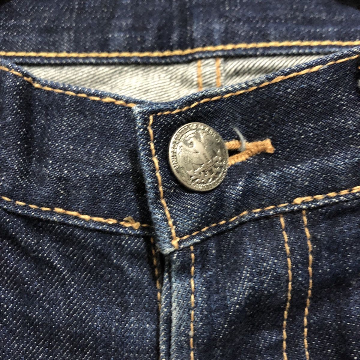 Attachment × Japanese Brand Attachment Japan Denim Pants Size US 33 - 4 Thumbnail