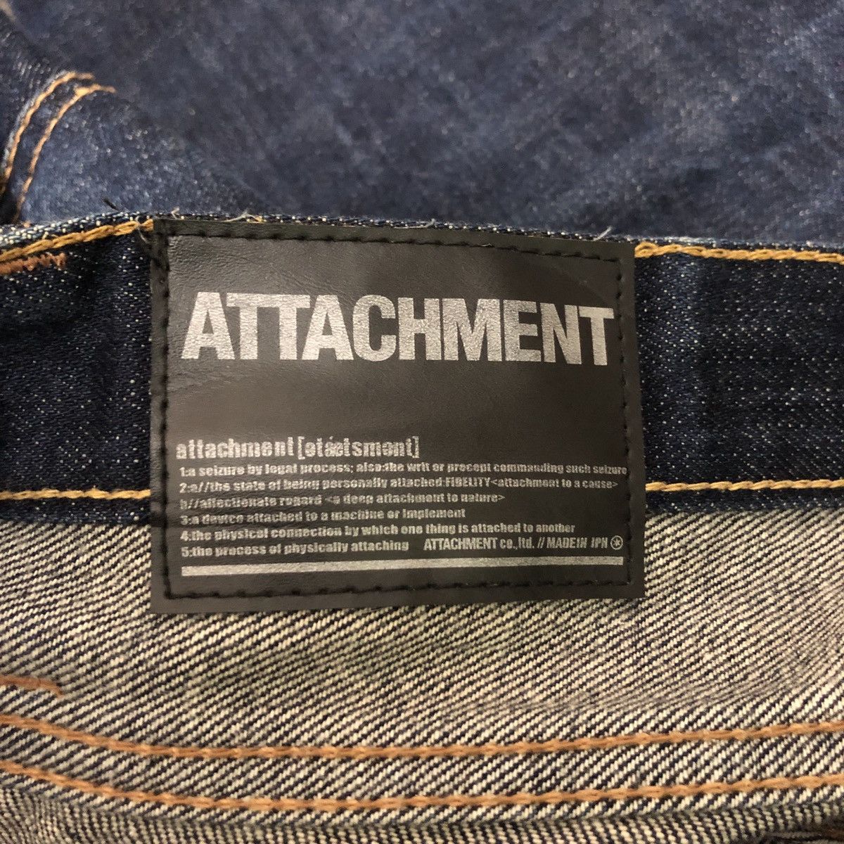 Attachment × Japanese Brand Attachment Japan Denim Pants Size US 33 - 7 Thumbnail