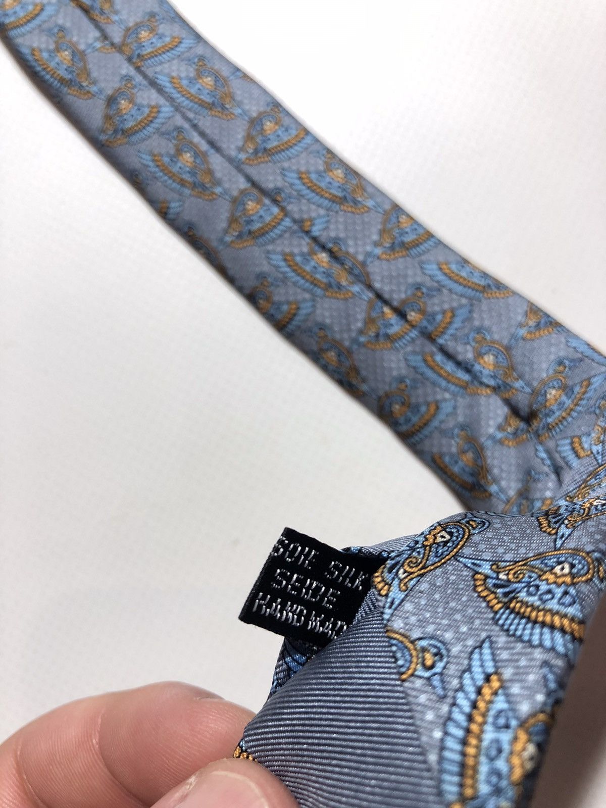 Christian Dior Monsieur Christian Dior Silk Tie Size ONE SIZE - 4 Thumbnail