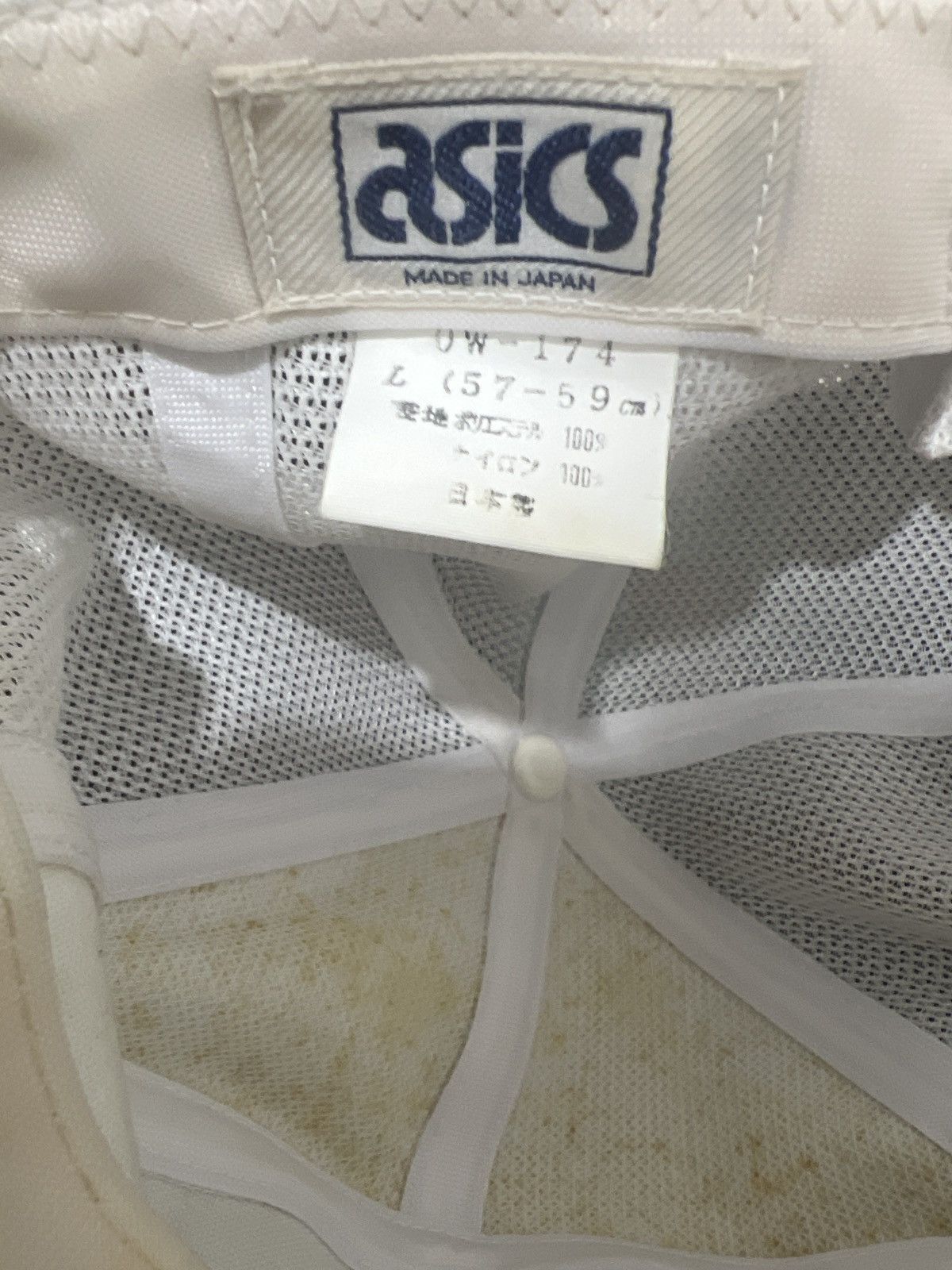 Asics Vintage Asics trucker hat Size ONE SIZE - 6 Thumbnail