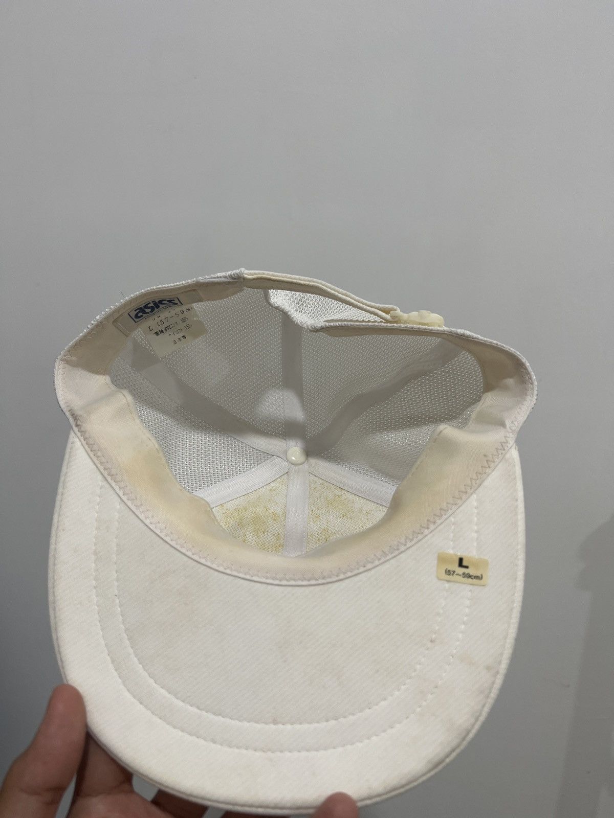 Asics Vintage Asics trucker hat Size ONE SIZE - 4 Thumbnail