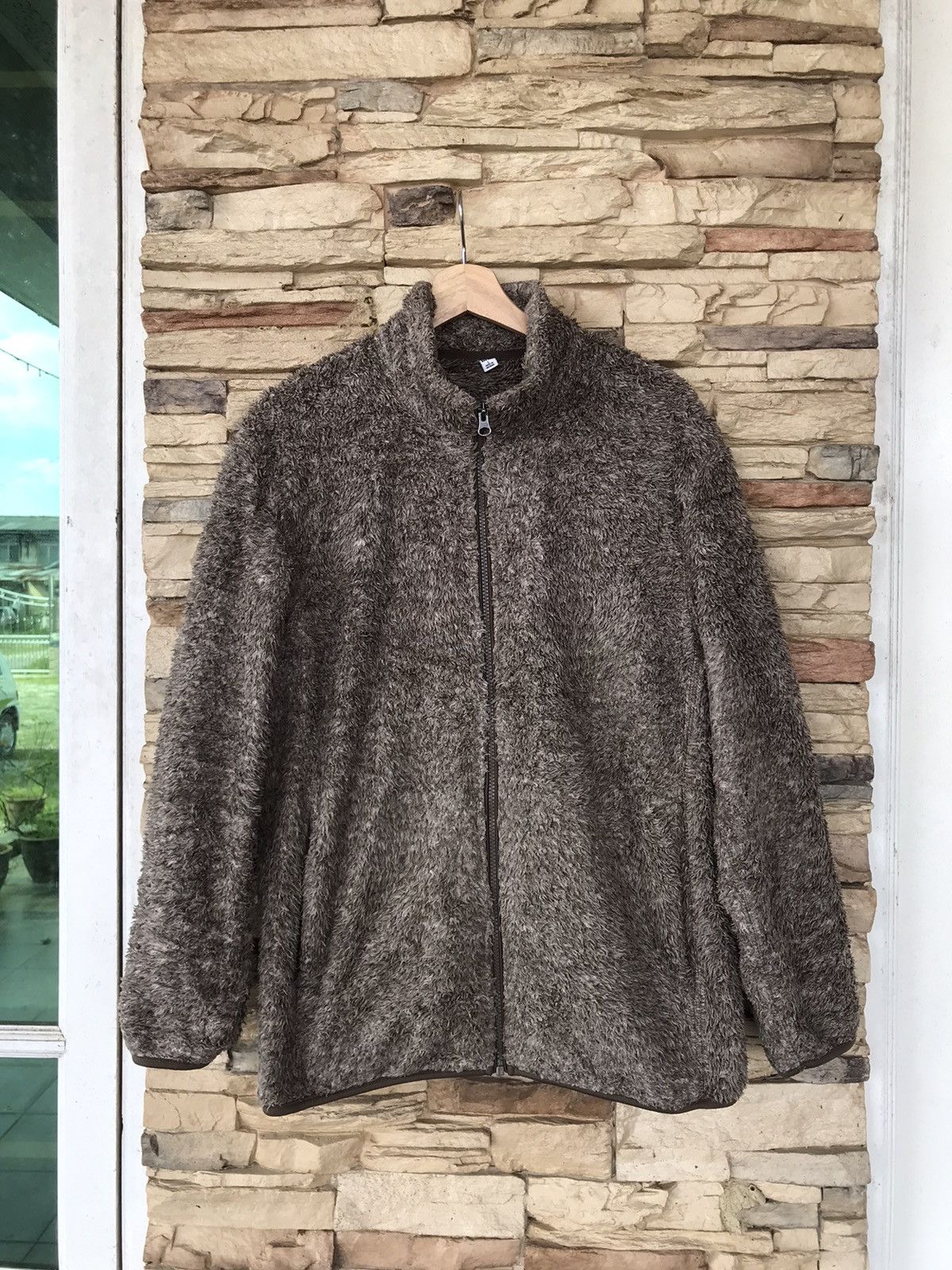 Uniqlo Uniqlo Fleece Zipper cardigan Size L / US 10 / IT 46 - 1 Thumbnail