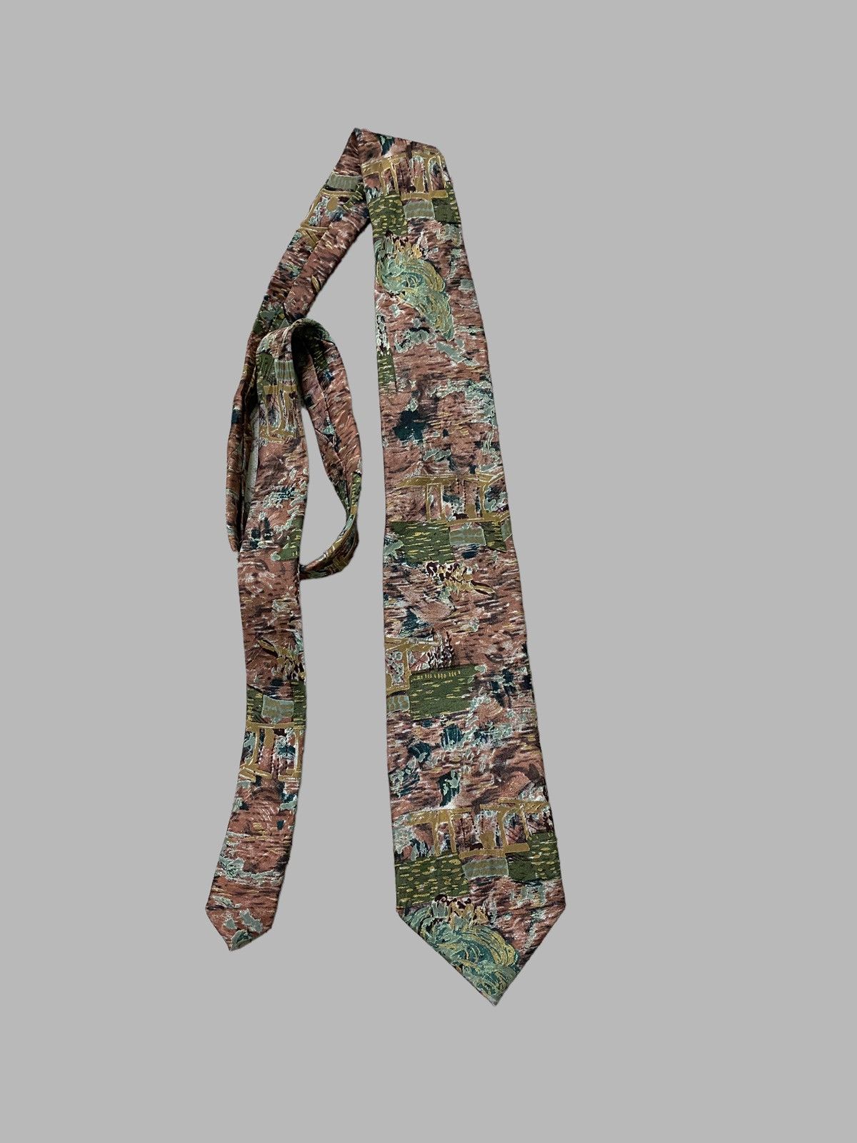 Vintage VINTAGE VAN GOGH ART VIEWS PAINTING TIE Size ONE SIZE - 1 Thumbnail