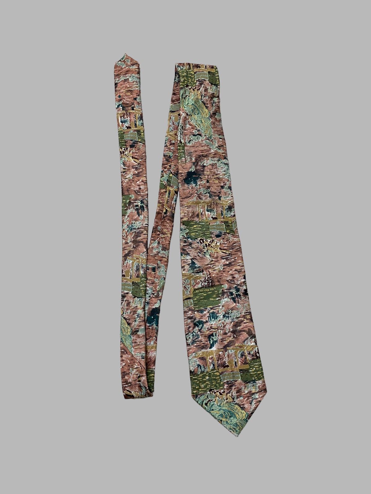 Vintage VINTAGE VAN GOGH ART VIEWS PAINTING TIE Size ONE SIZE - 5 Thumbnail