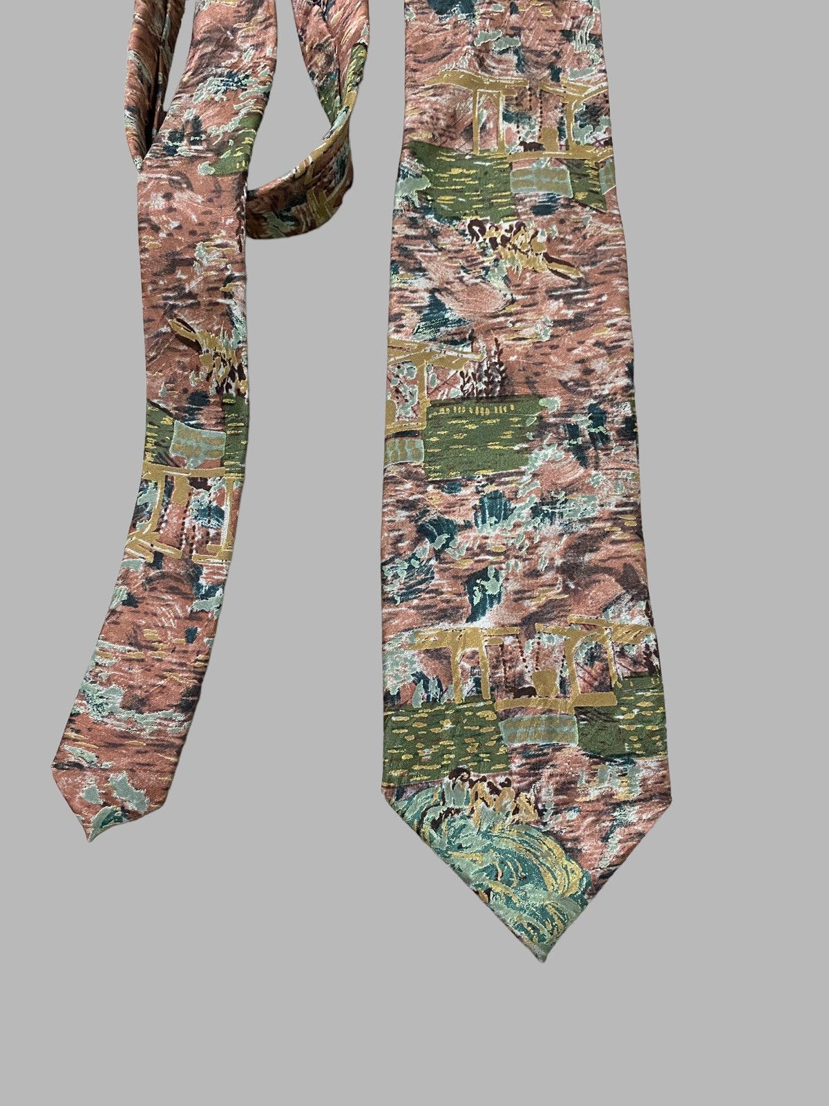Vintage VINTAGE VAN GOGH ART VIEWS PAINTING TIE Size ONE SIZE - 2 Thumbnail