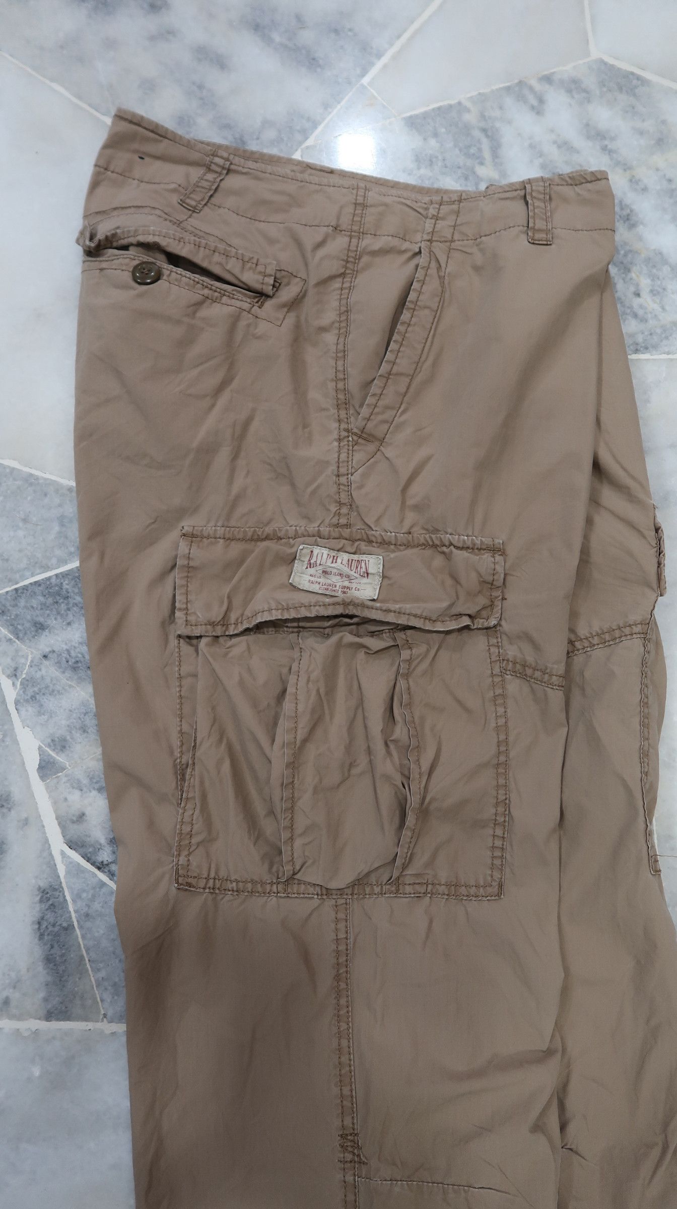 Polo Ralph Lauren Vintage Polo Ralph Lauren Tactical Cargo Pants Size US 36 / EU 52 - 15 Thumbnail