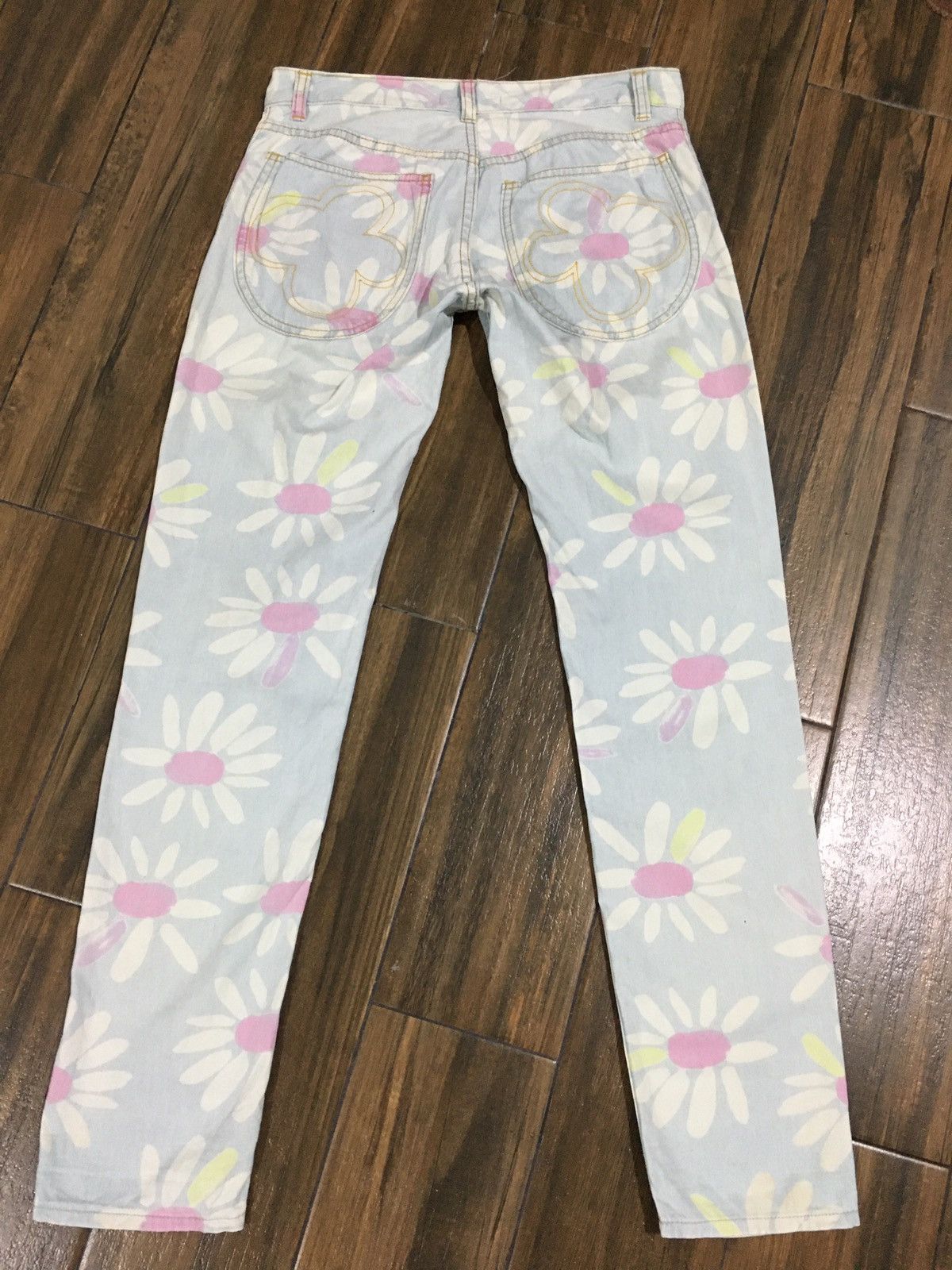 TSUMORI CHISATO FLORA PRINTED PANTS