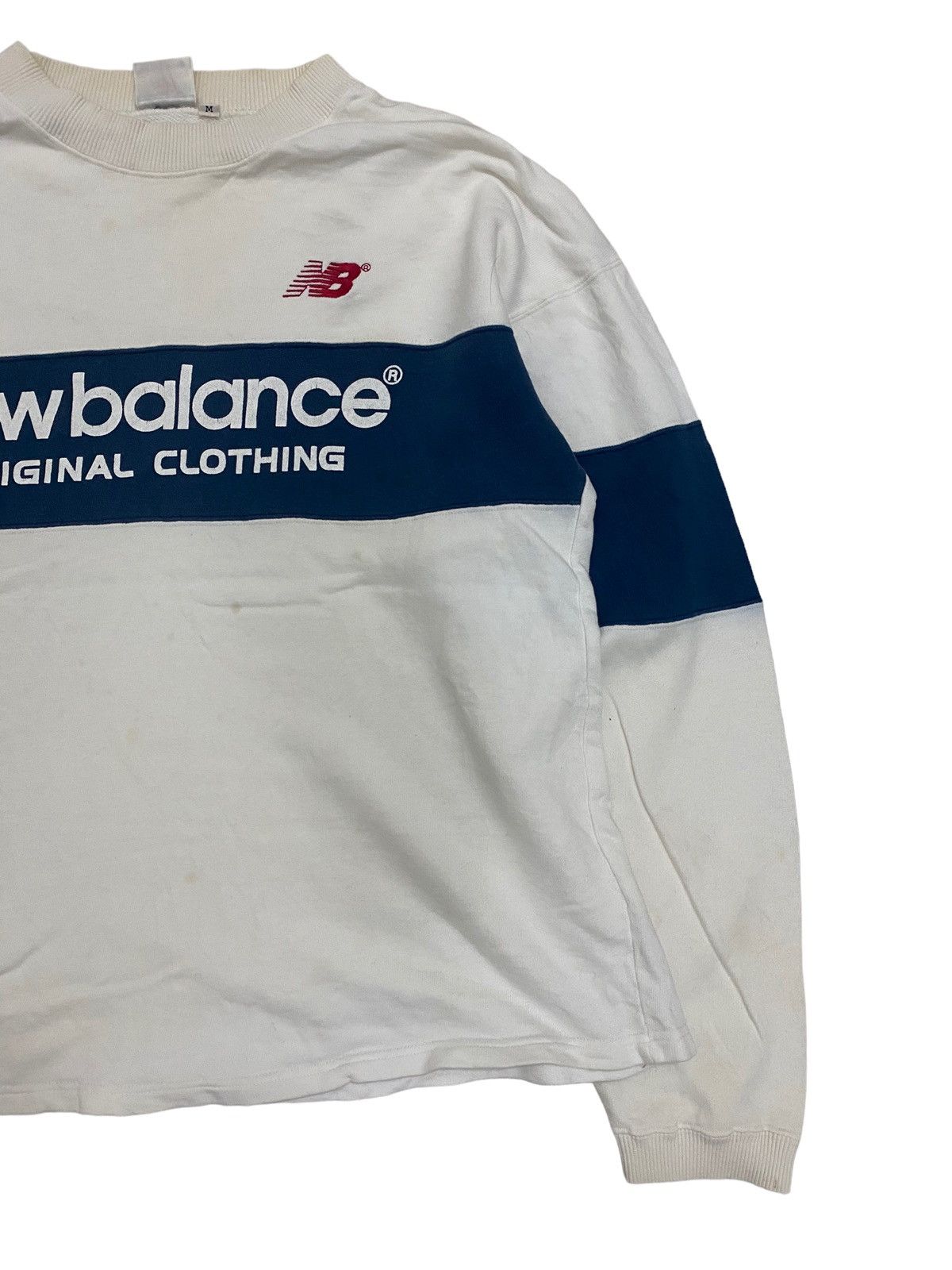 New Balance × Vintage Vintage 90s New Balance Long Sleeve Size US M / EU 48-50 / 2 - 3 Thumbnail